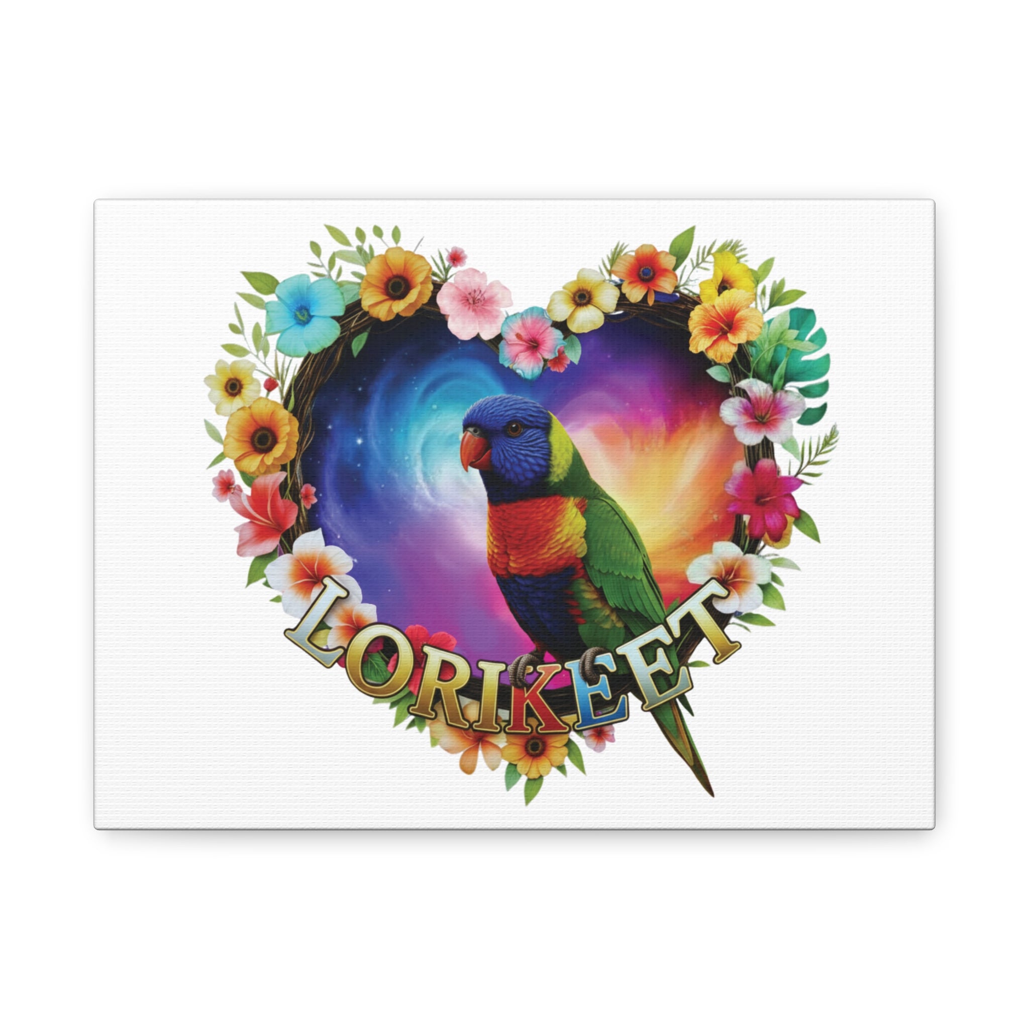 Rainbow Lorikeet Art Wall-Hanging