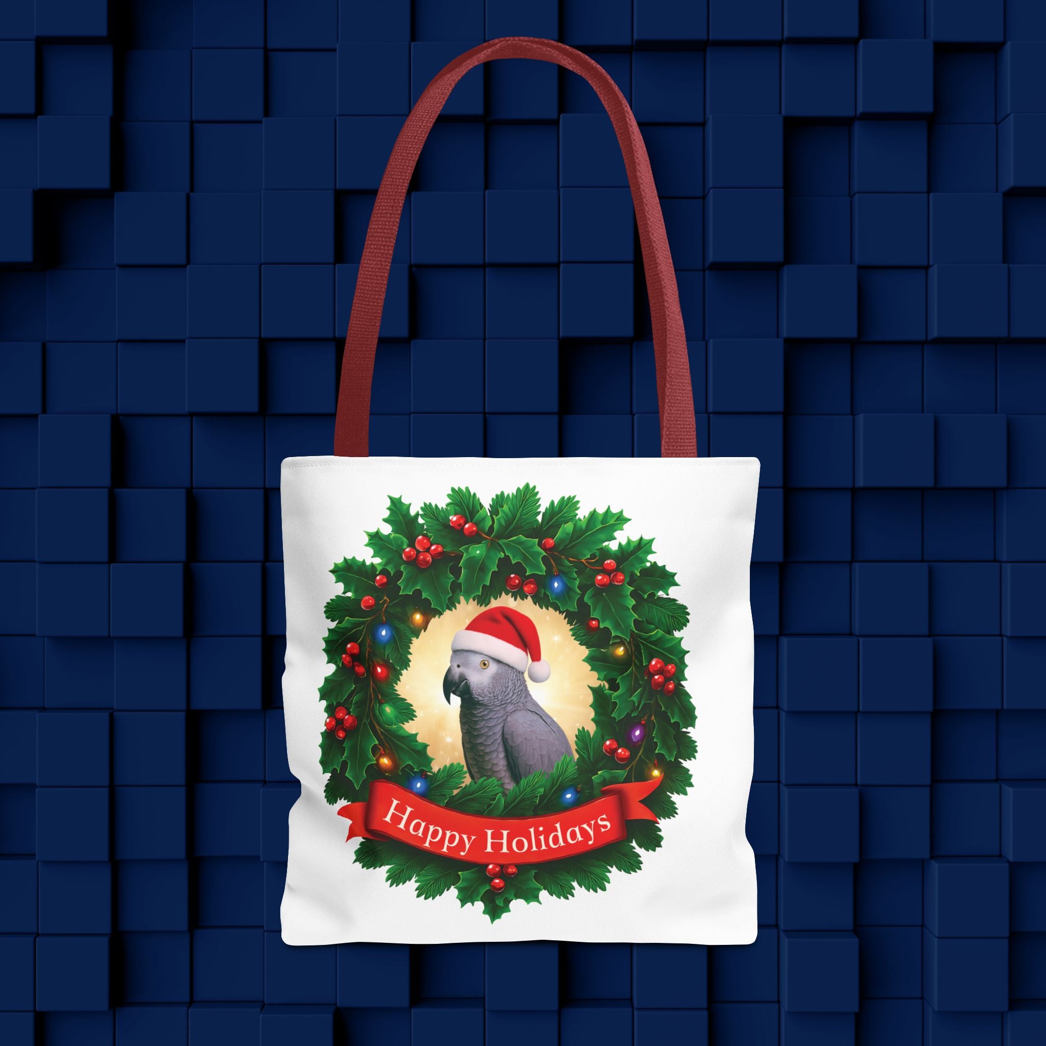 Tote Bag With African Grey Rocks Design