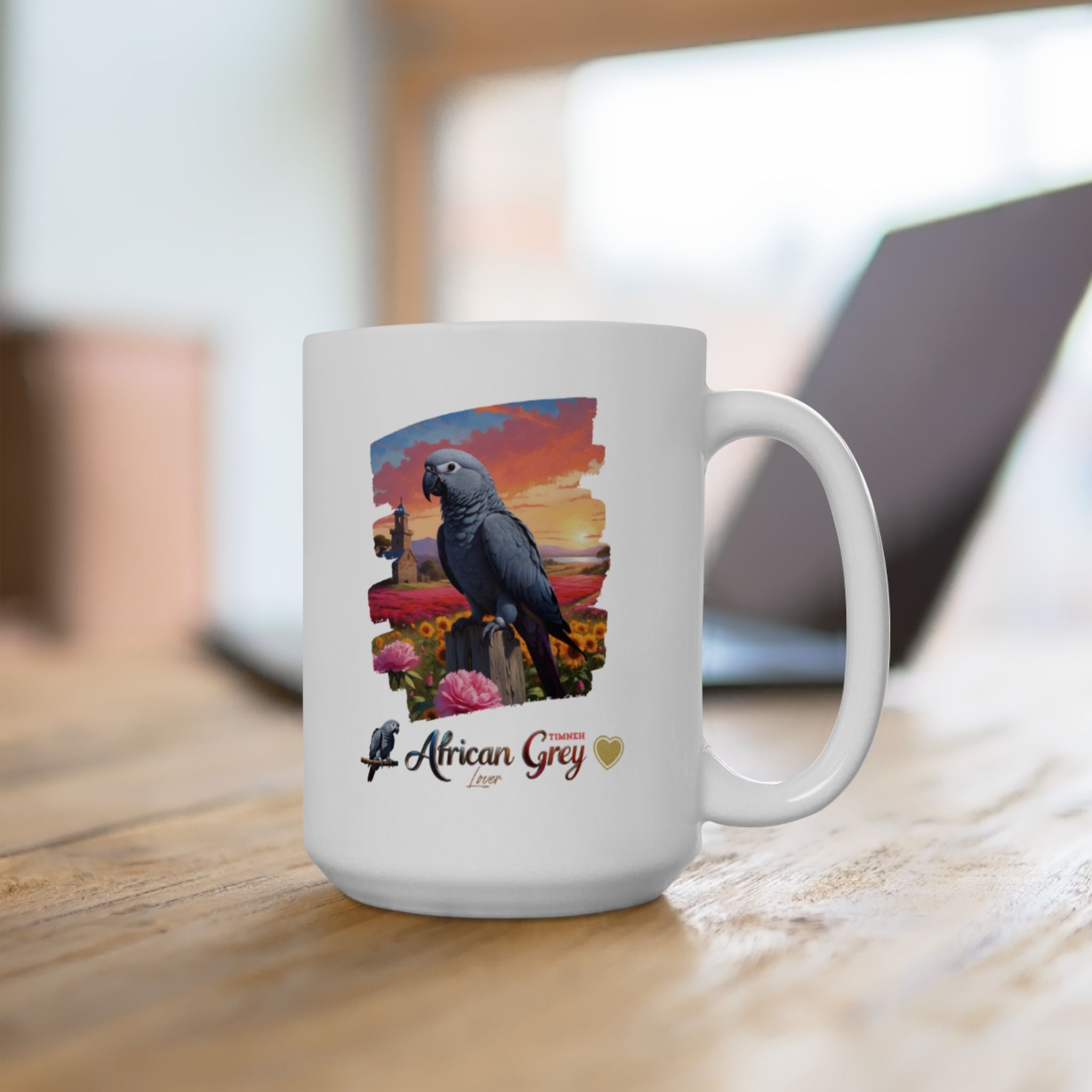 African Grey Timneh Lover Mug