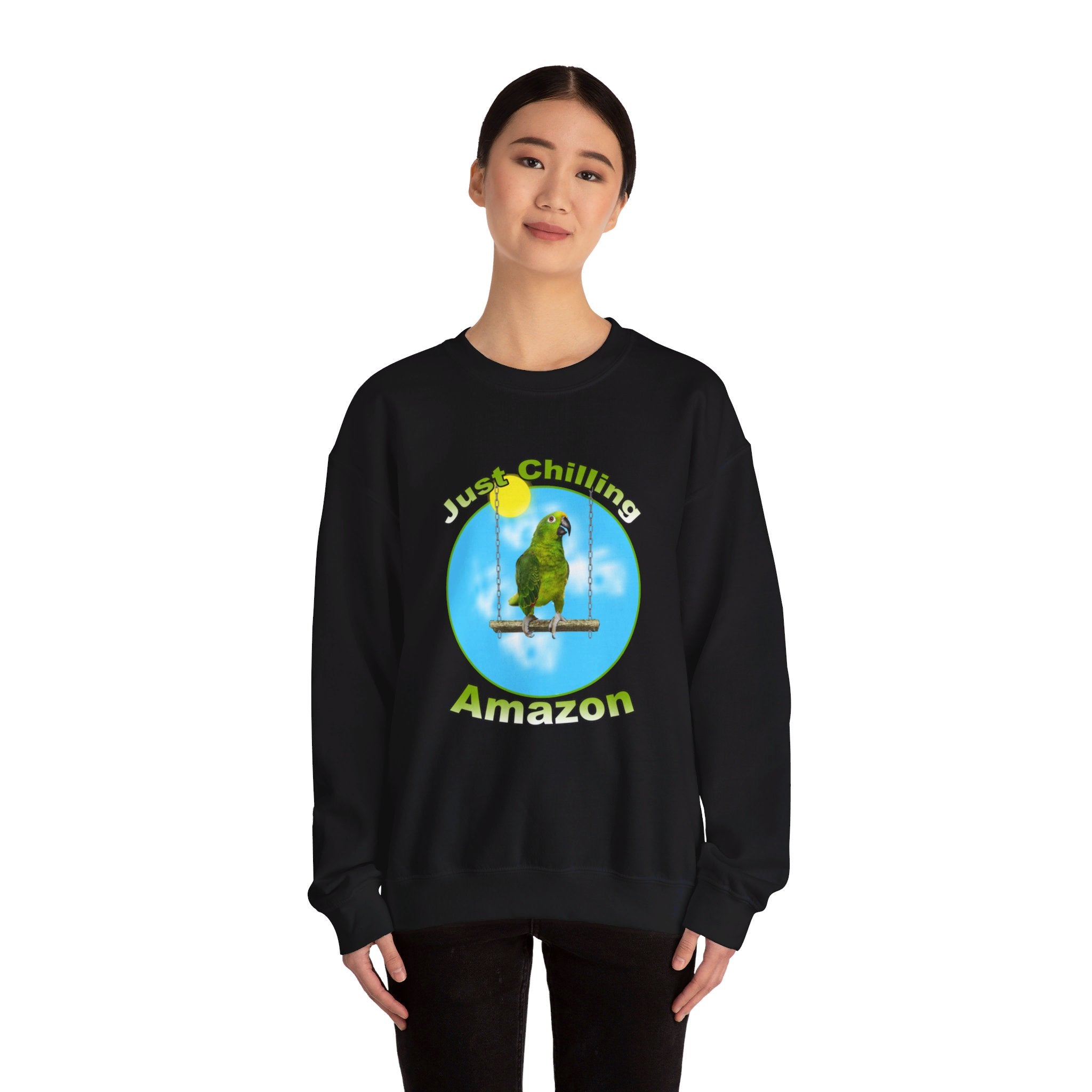 Just Chilling Swing Amazon Sweatshirt