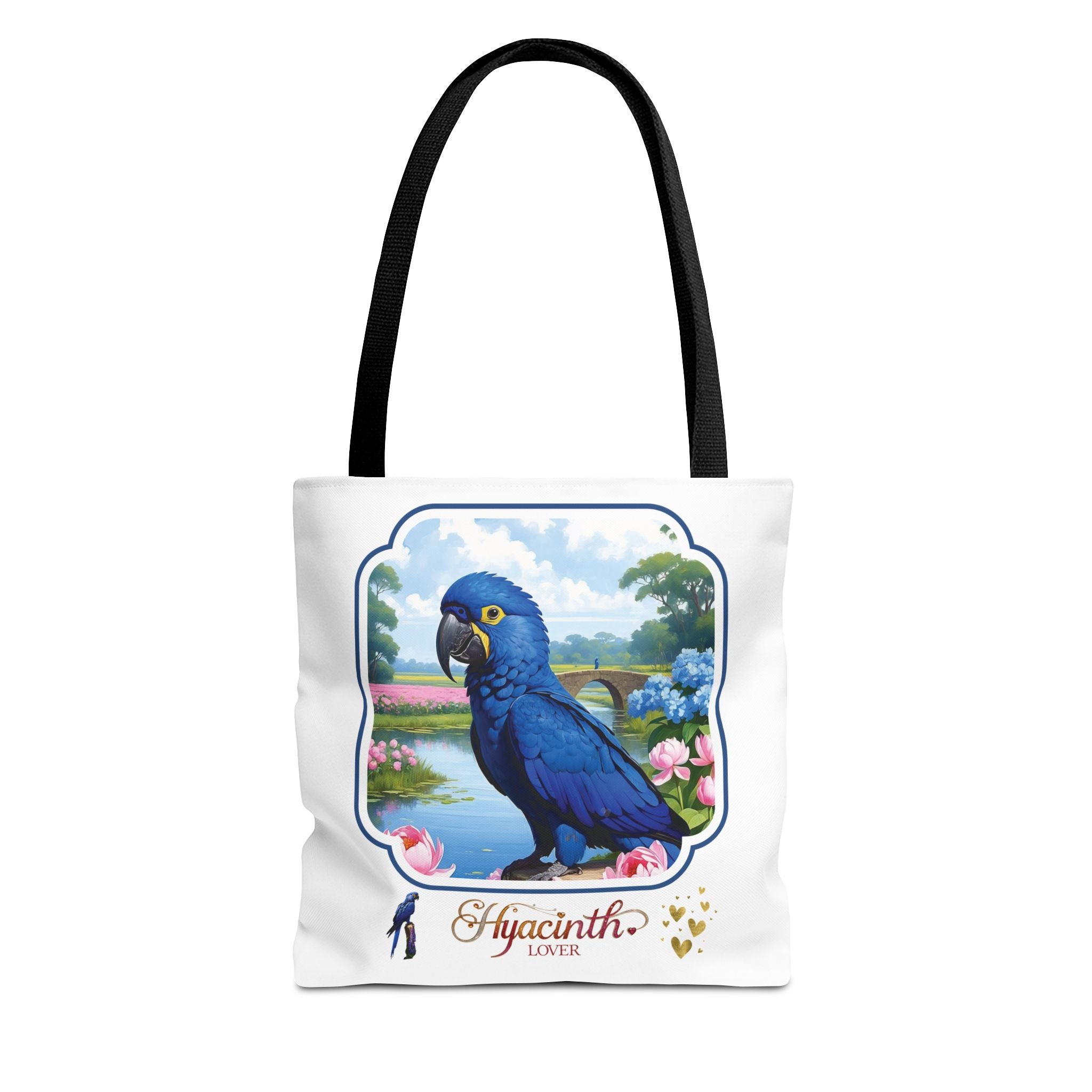 Hyacinth Lover Lake Scenic Tote Bag