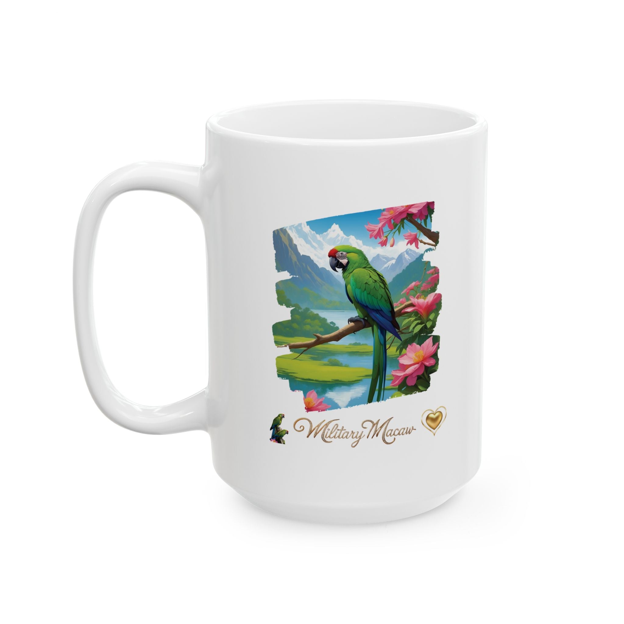 Military Macaw Mug