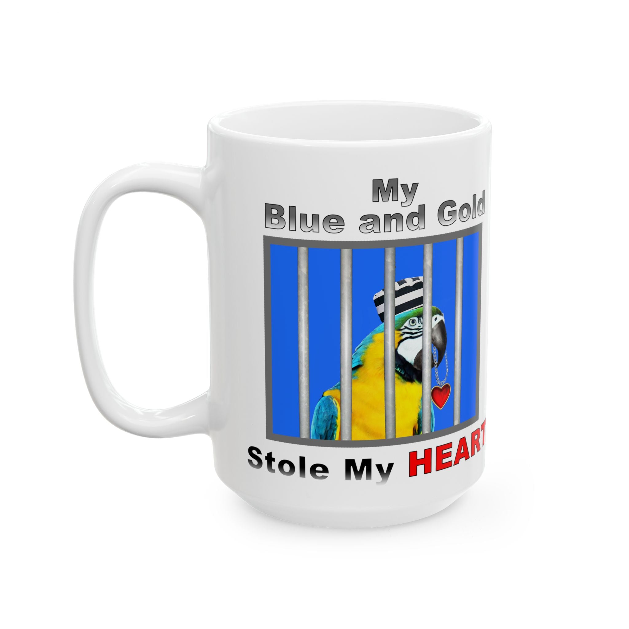 My Blue And Gold Stole My Heart Mug