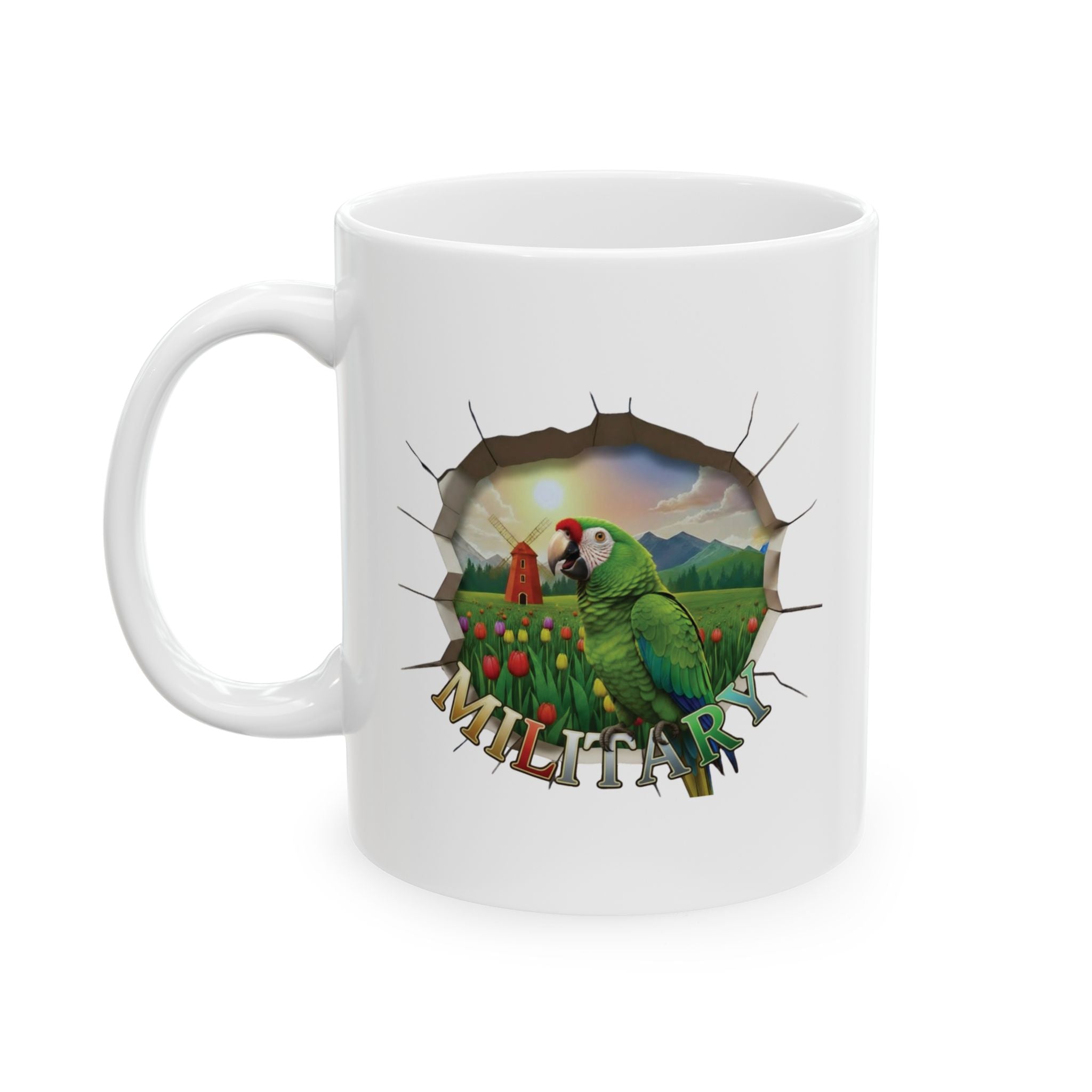 Military Macaw Breakthrough Mug