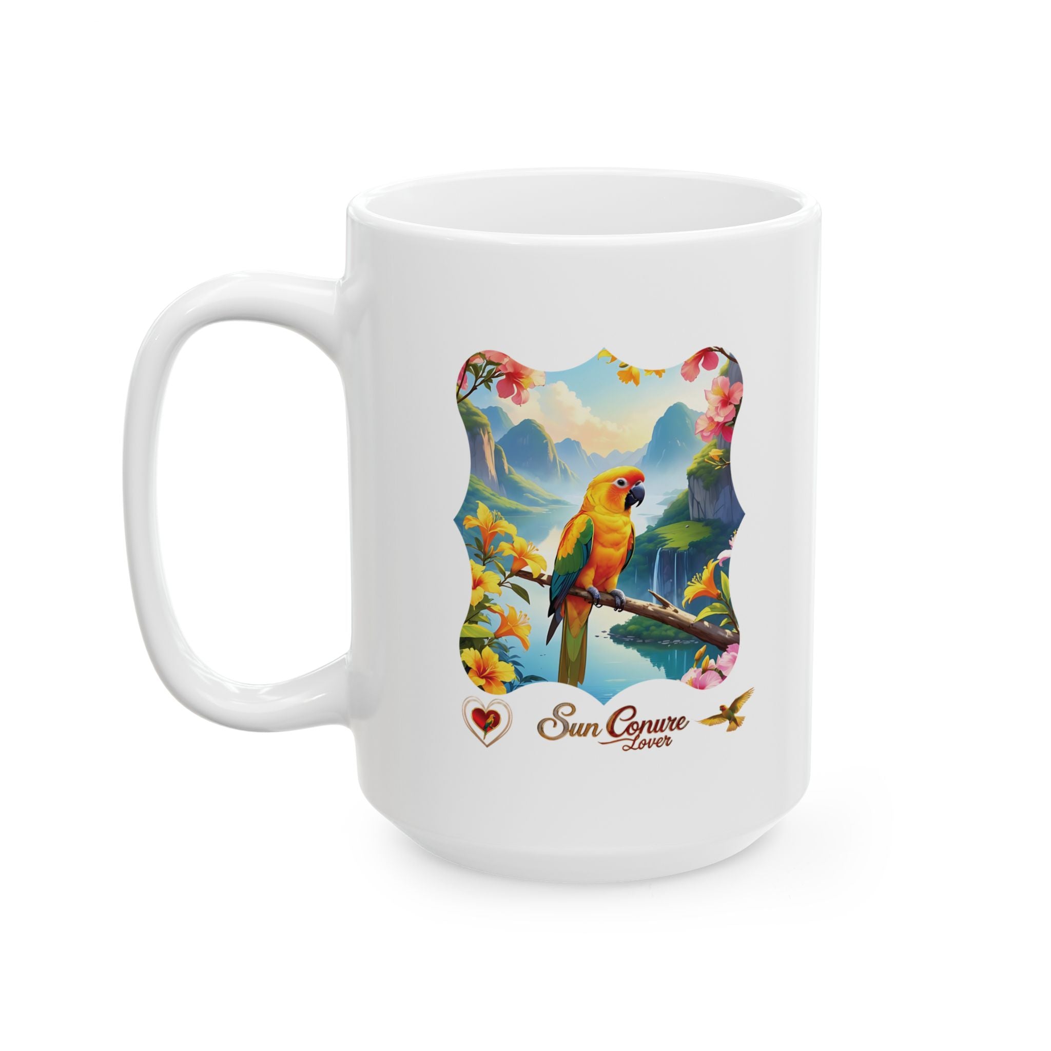 Sun Conure Lover Valley Mug
