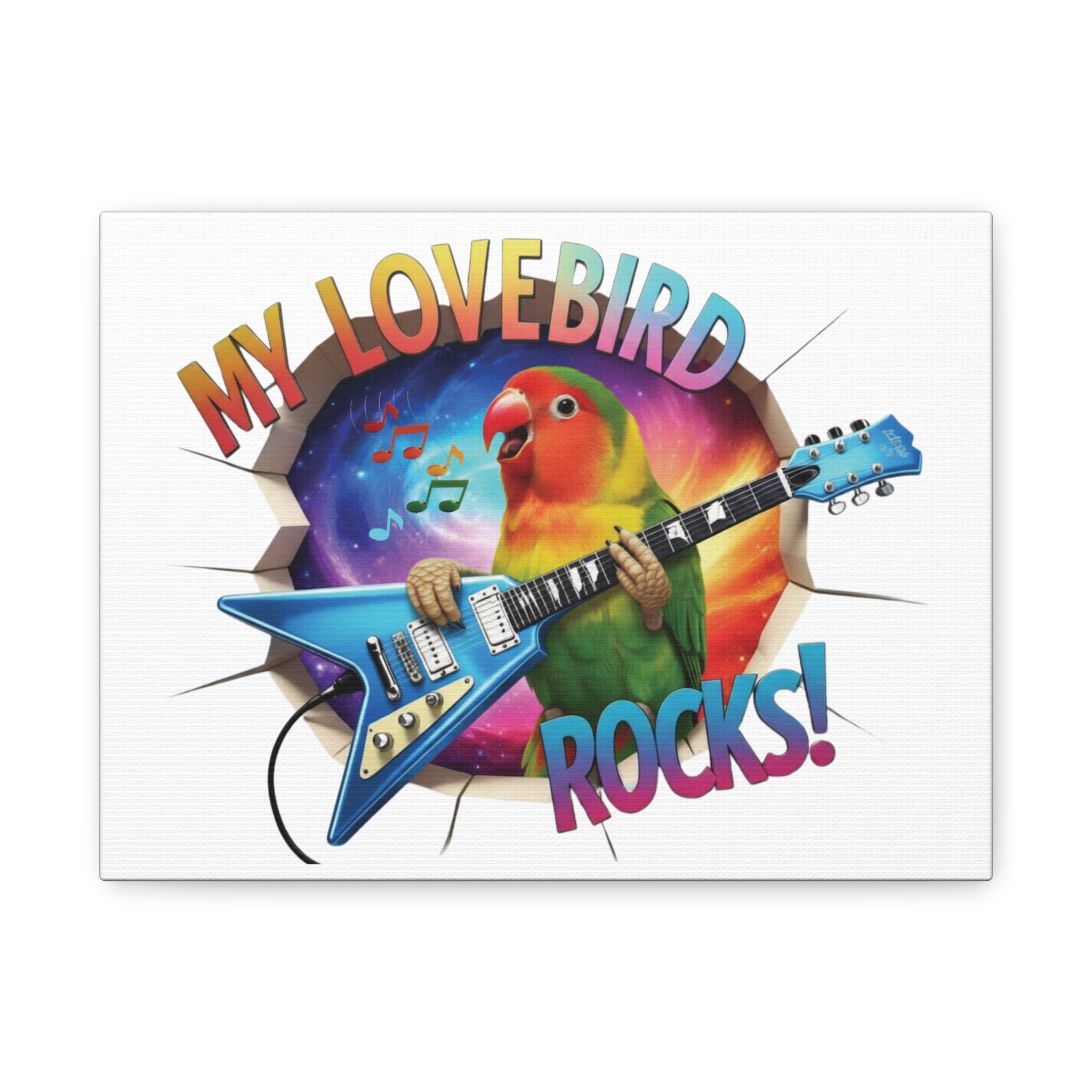 My Lovebird Rocks Wall-Hanging