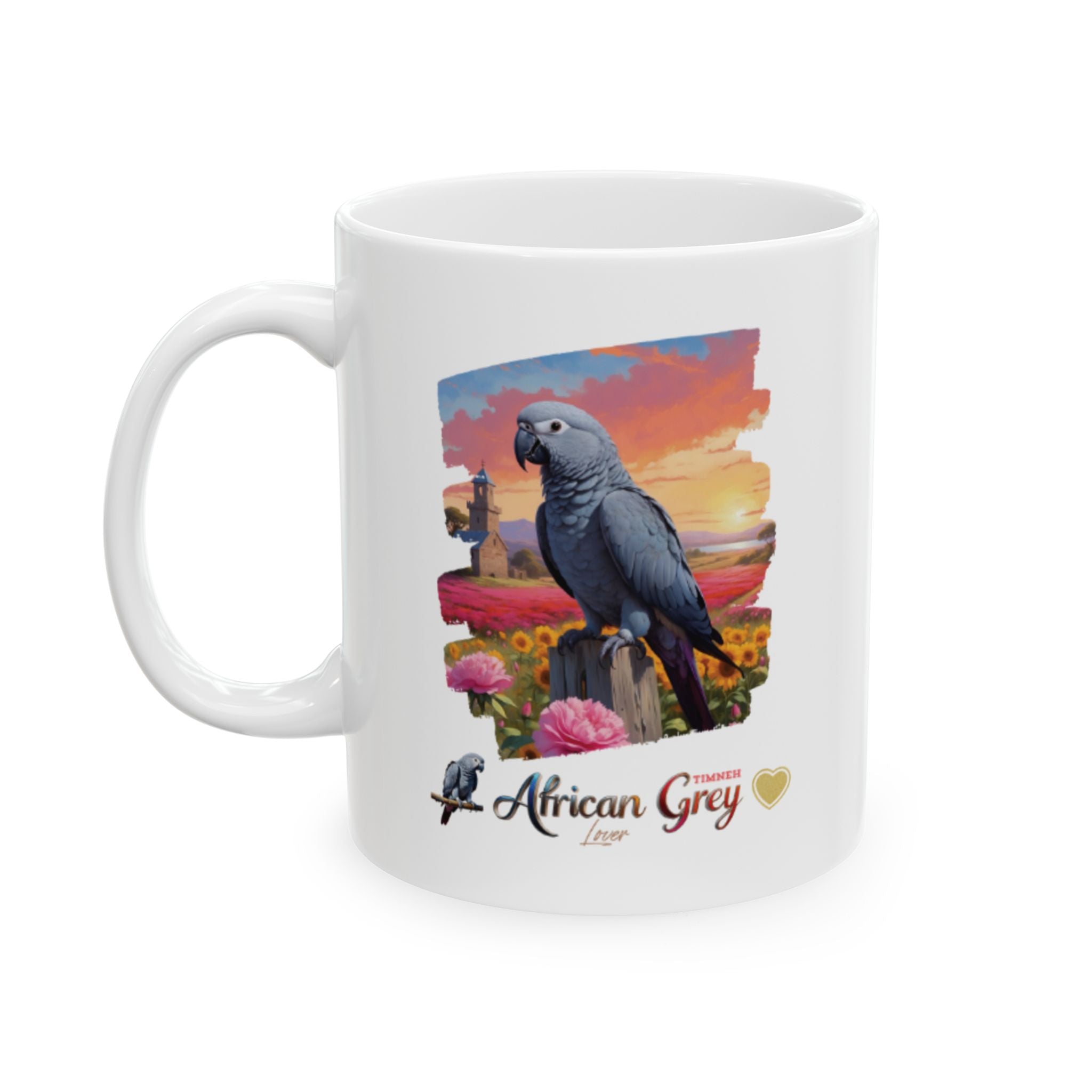 African Grey Timneh Lover Mug