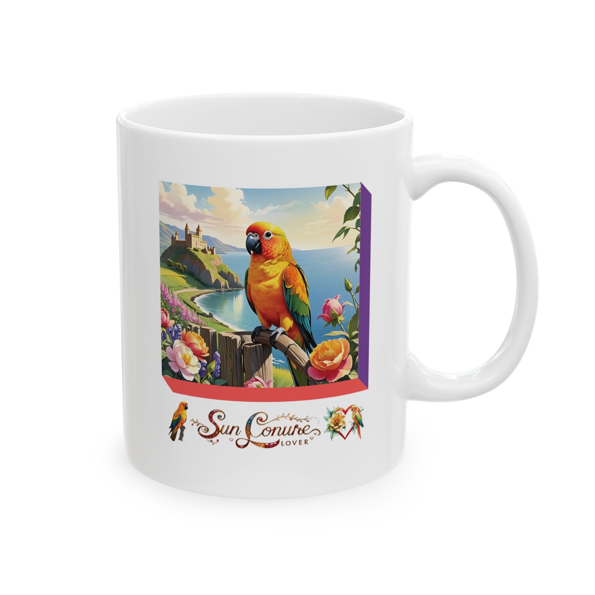 Sun Conure Lover Nature Mug