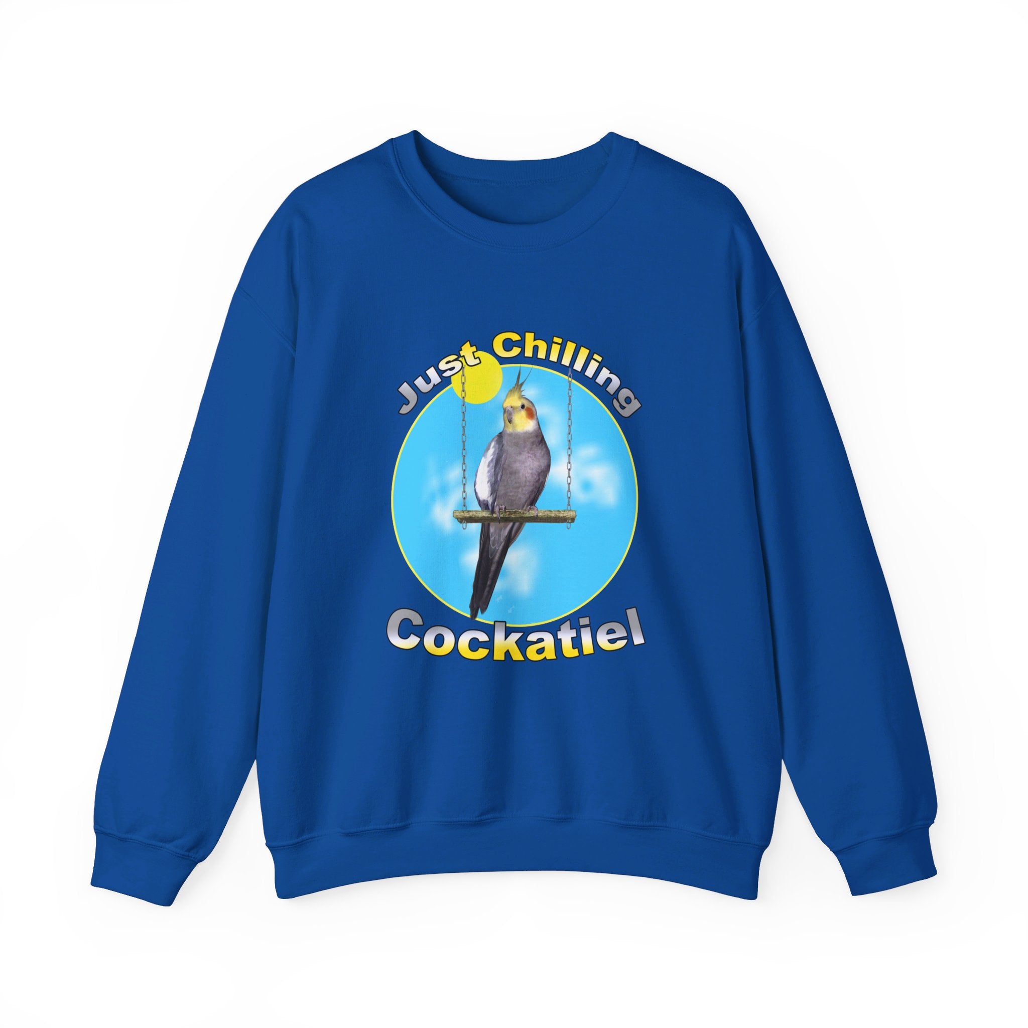 Just Chilling Swing Cockatiel Sweatshirt