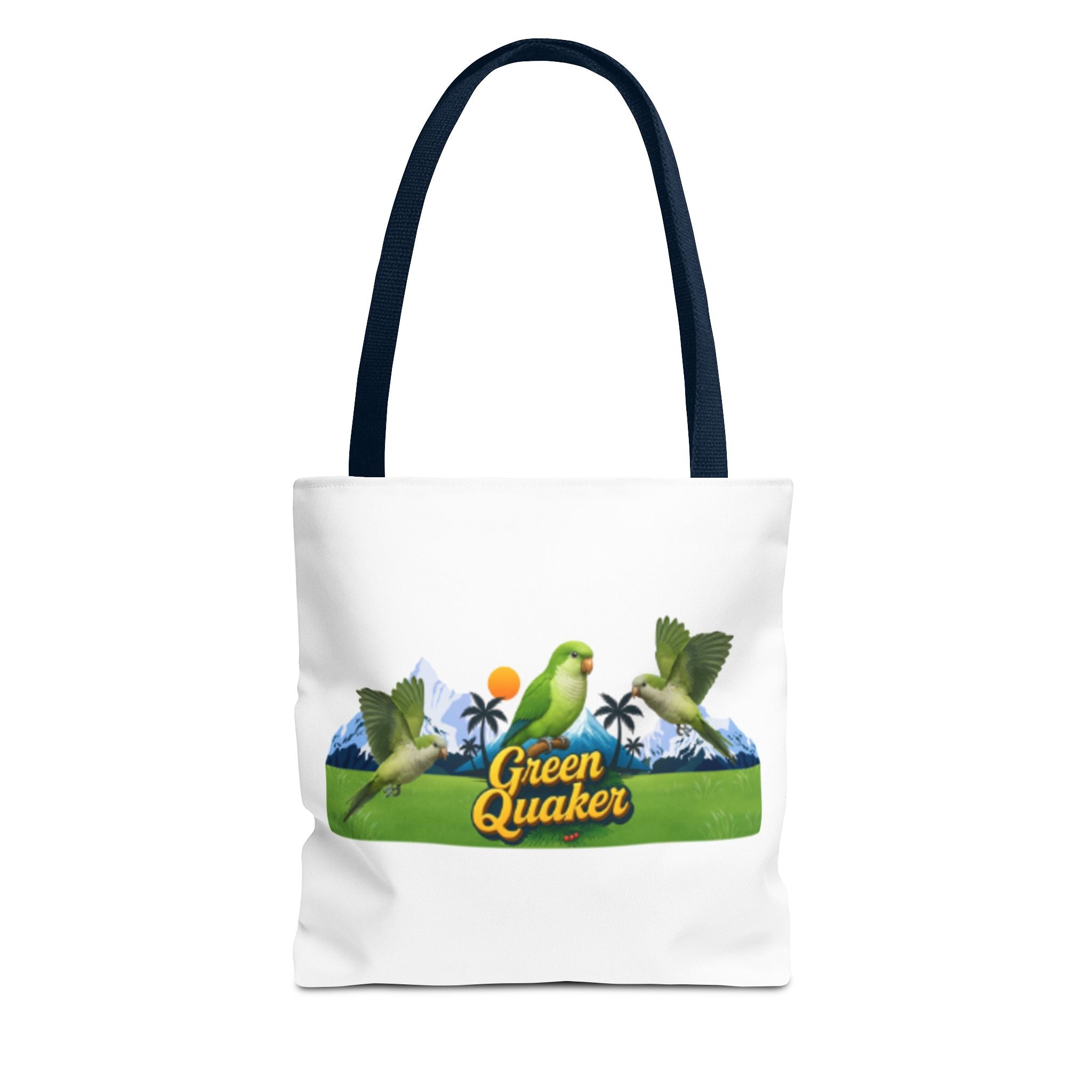 Green Quaker Flying Totes Bag