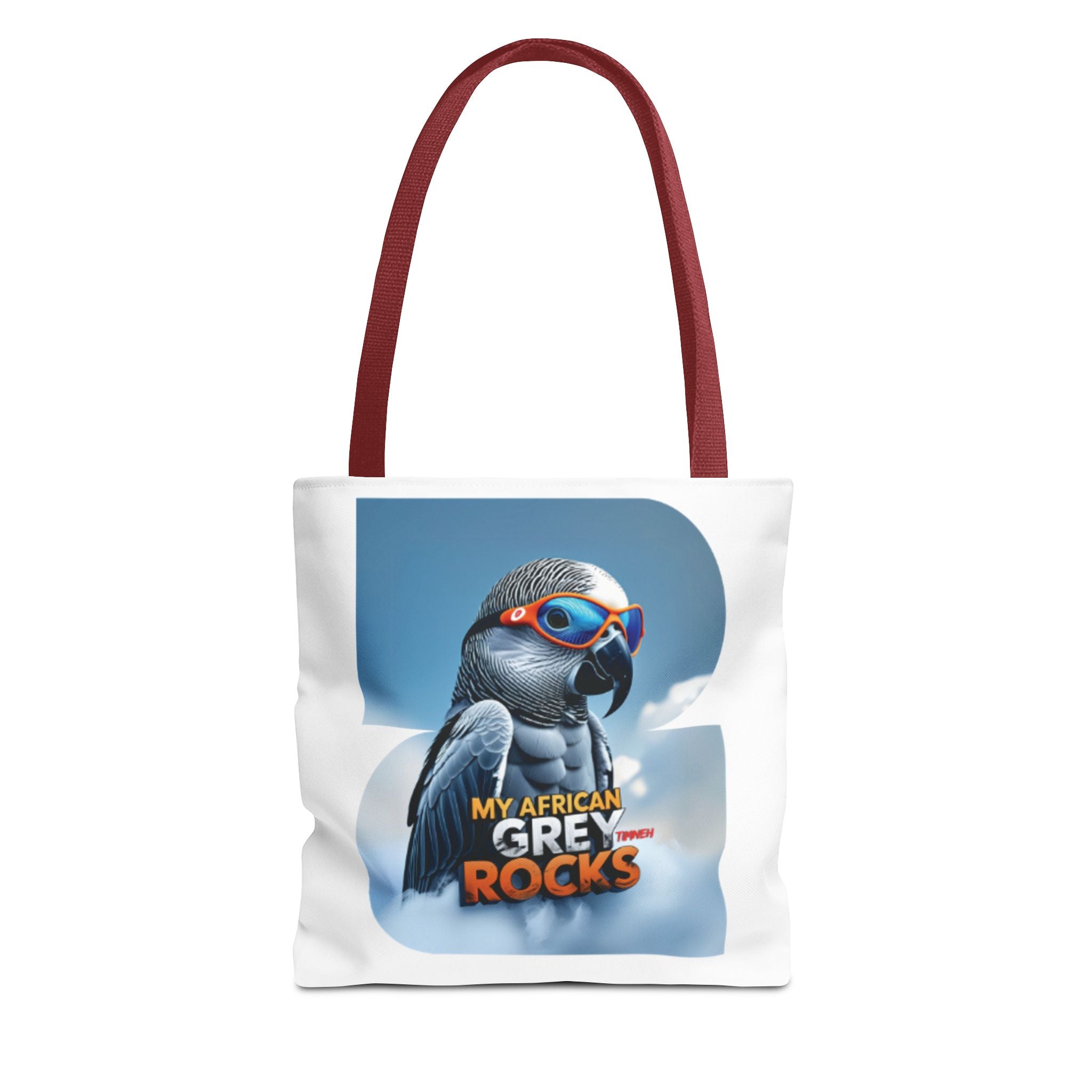 African Grey Timneh Rocks Tote Bag