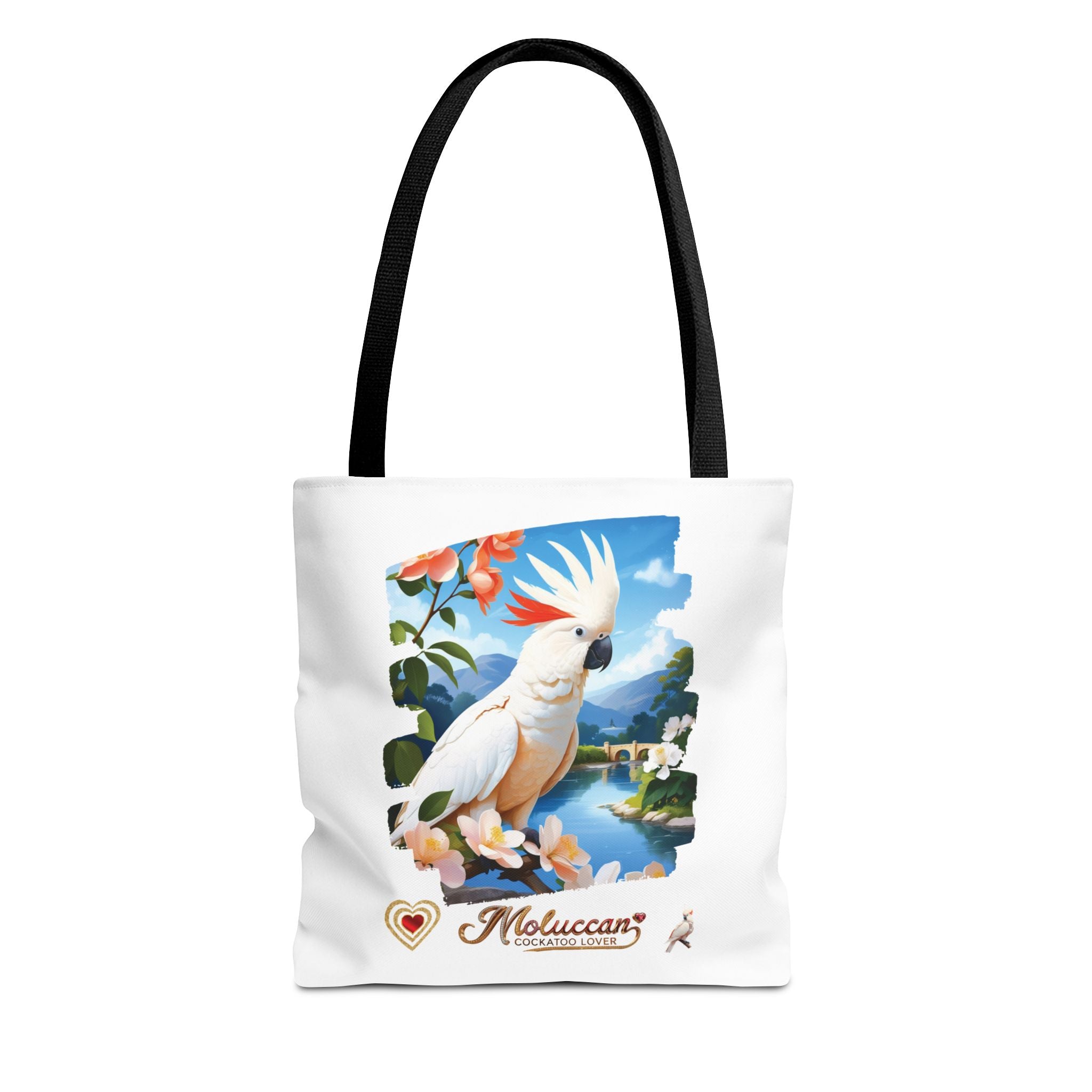 White Moluccan Cockatoo Lover Tote Bag