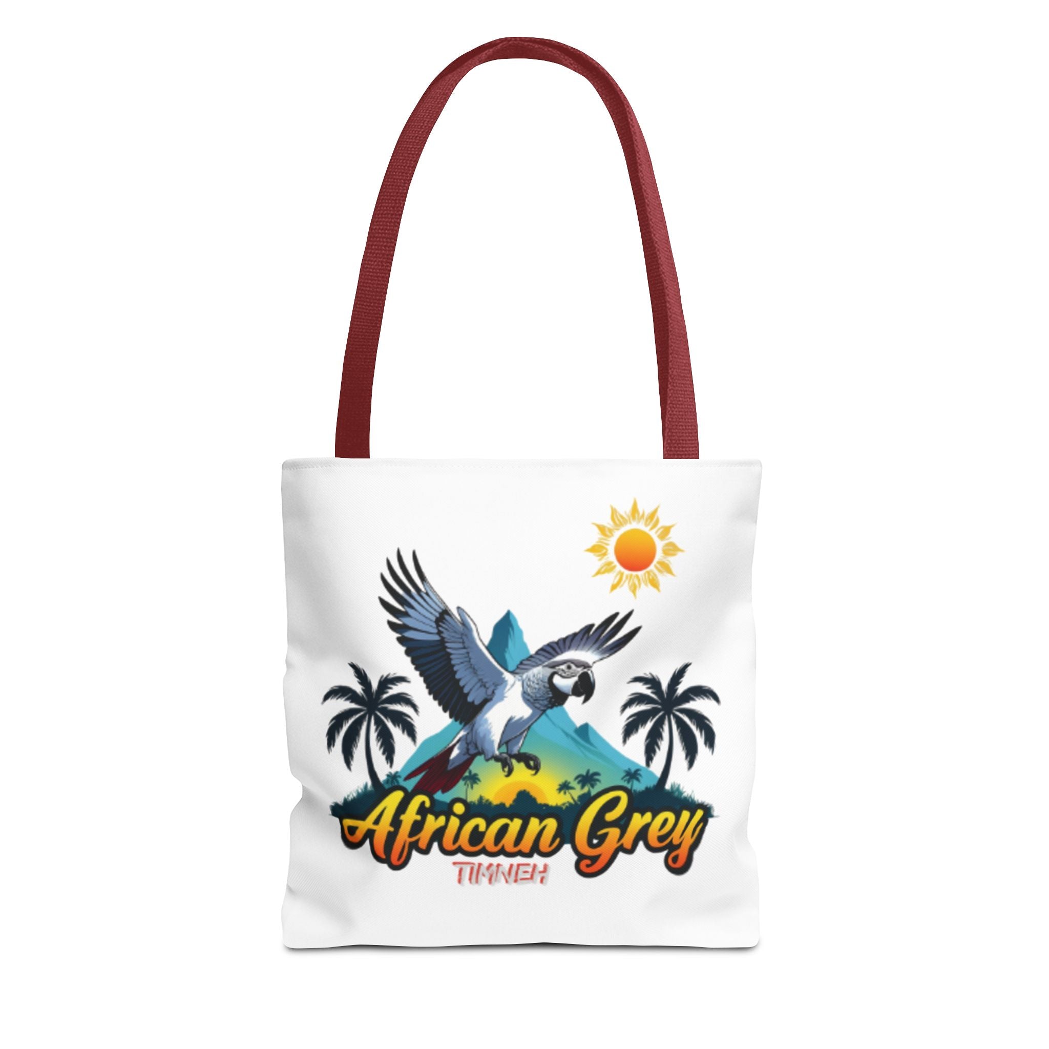 African Grey Timneh Sunrise Tote Bag