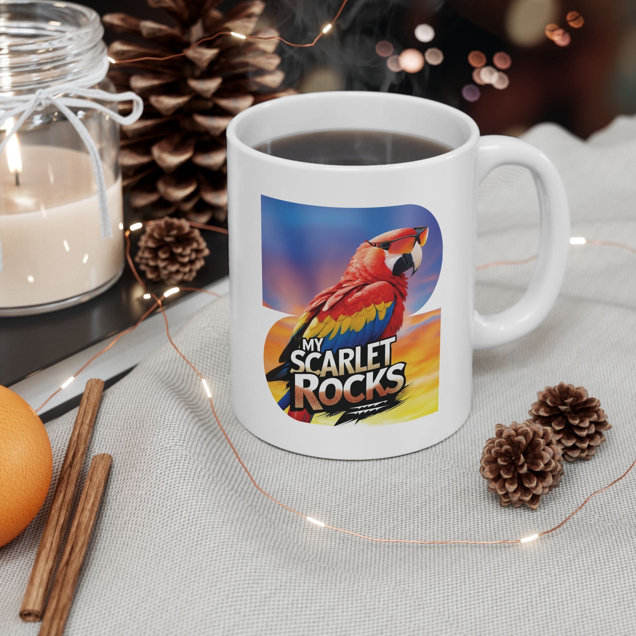 My Scarlet Rocks Glasses Mug