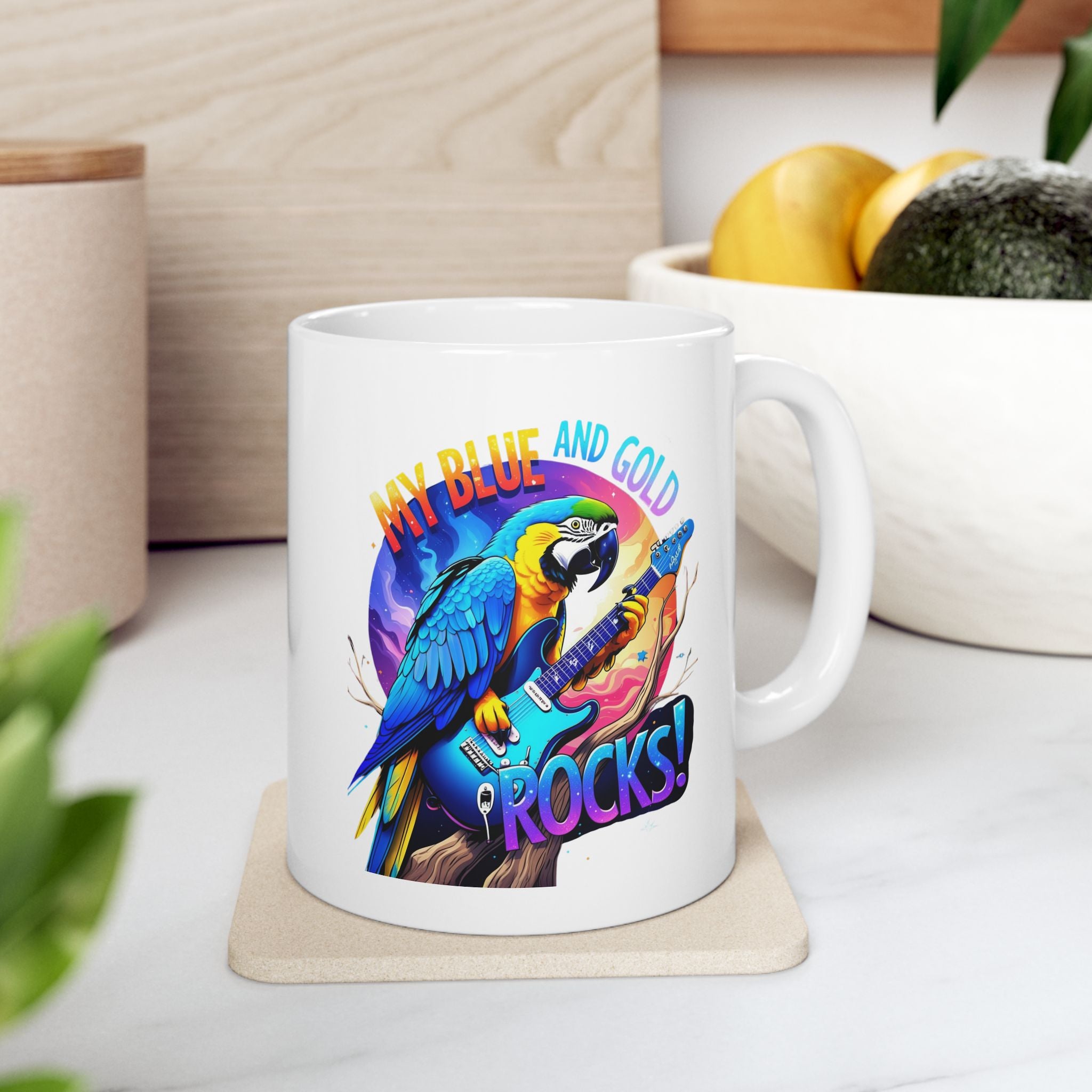 Blue & Gold Macaw Mug