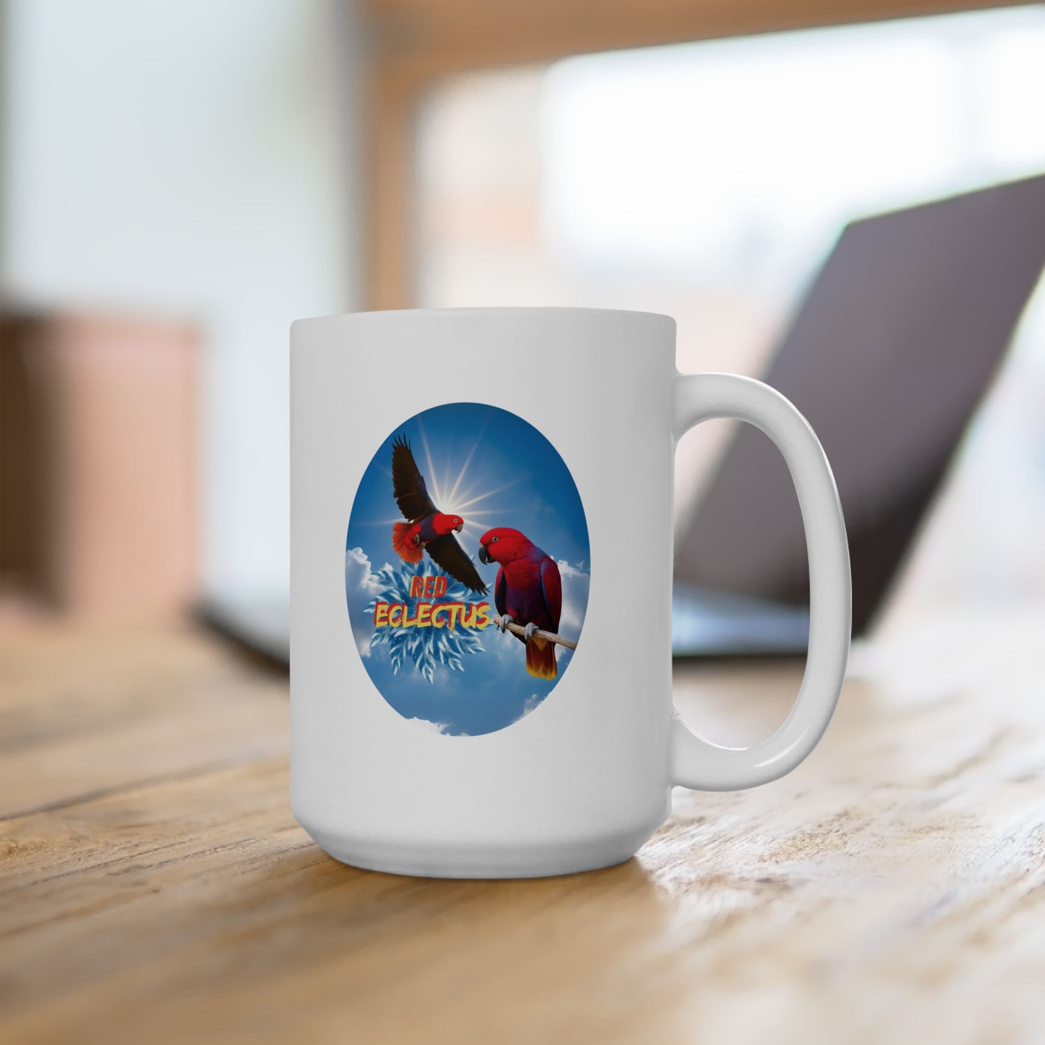 Exotic Red Eclectus Mug