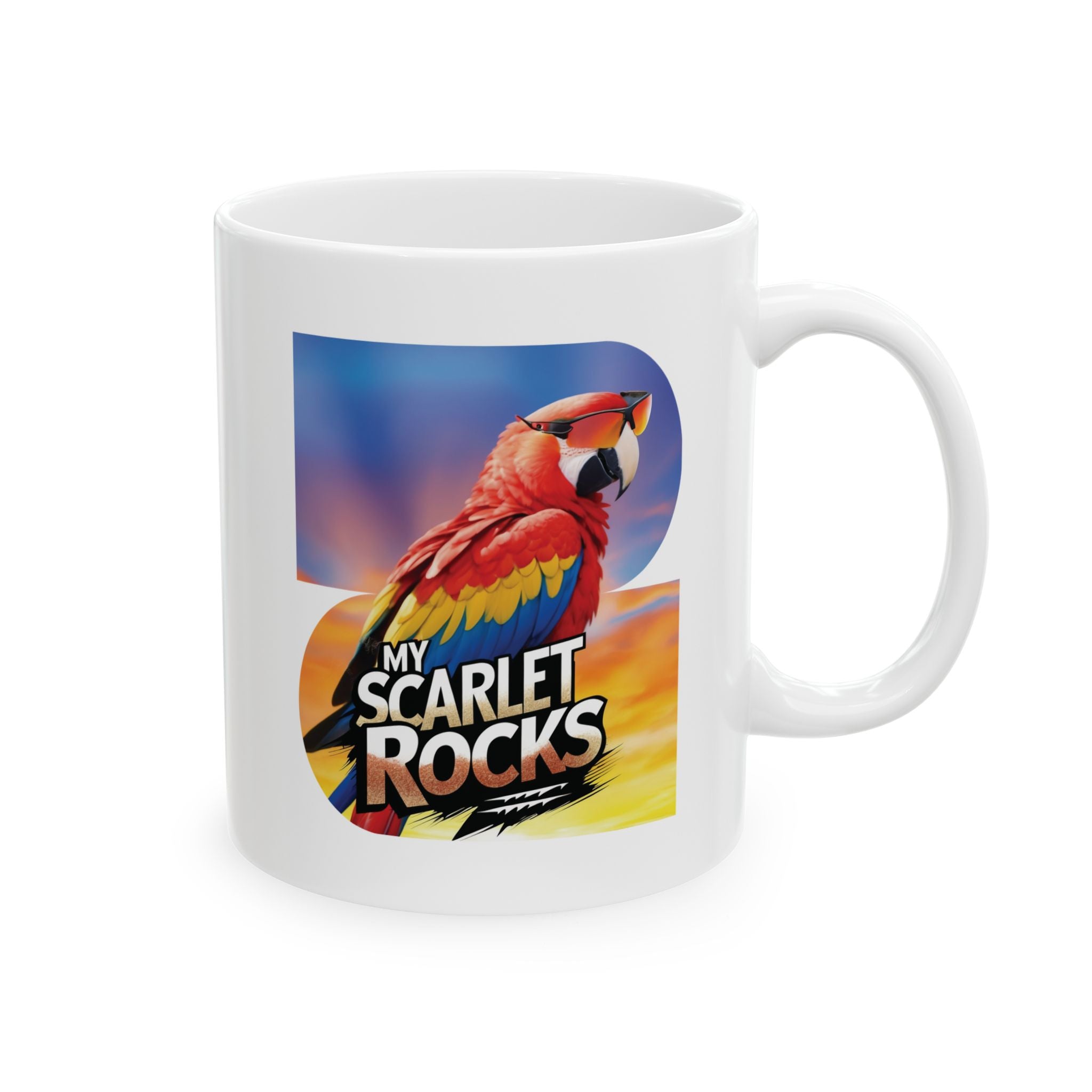My Scarlet Rocks Glasses Mug