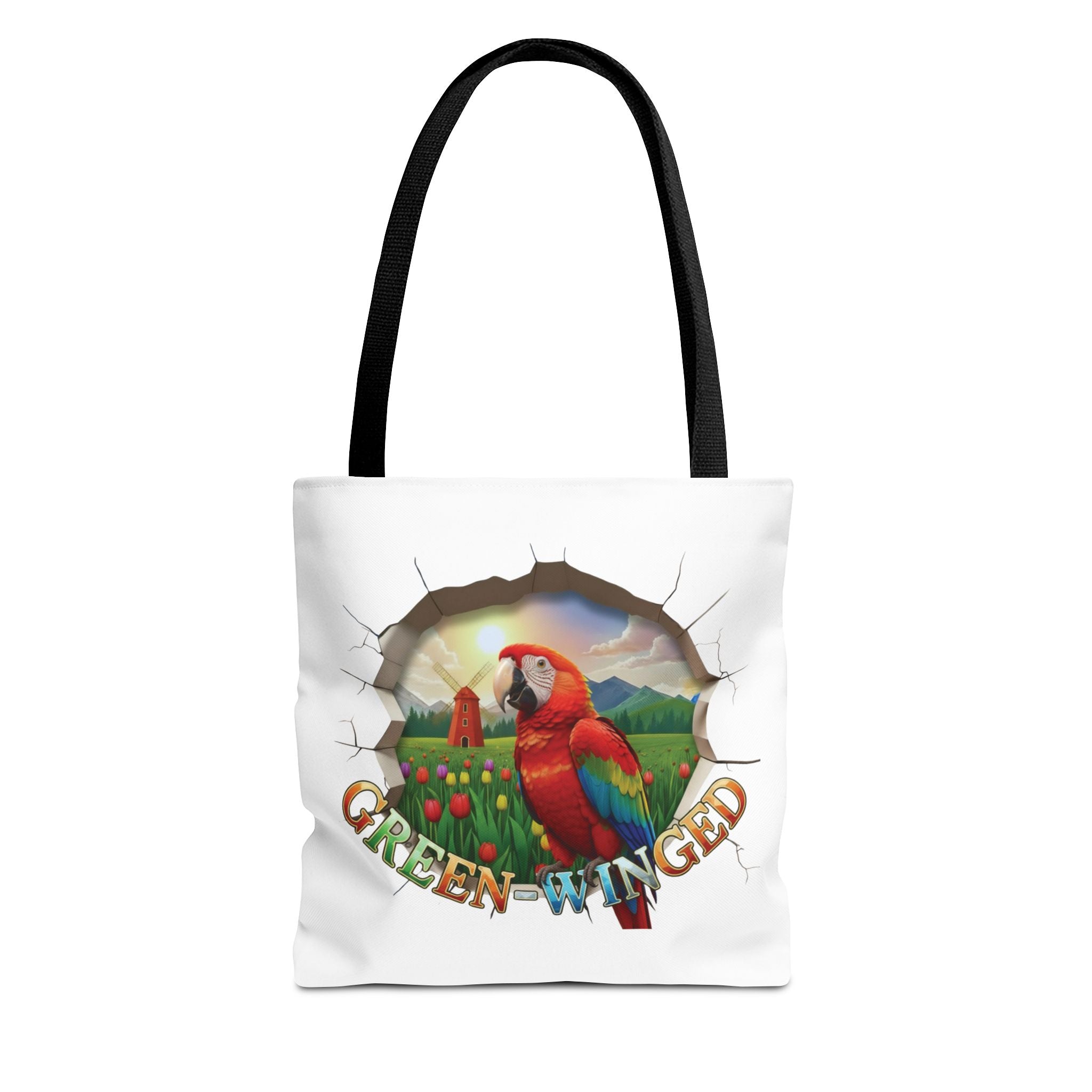 Green-Winged Macaw Breakthrough Tote Bag