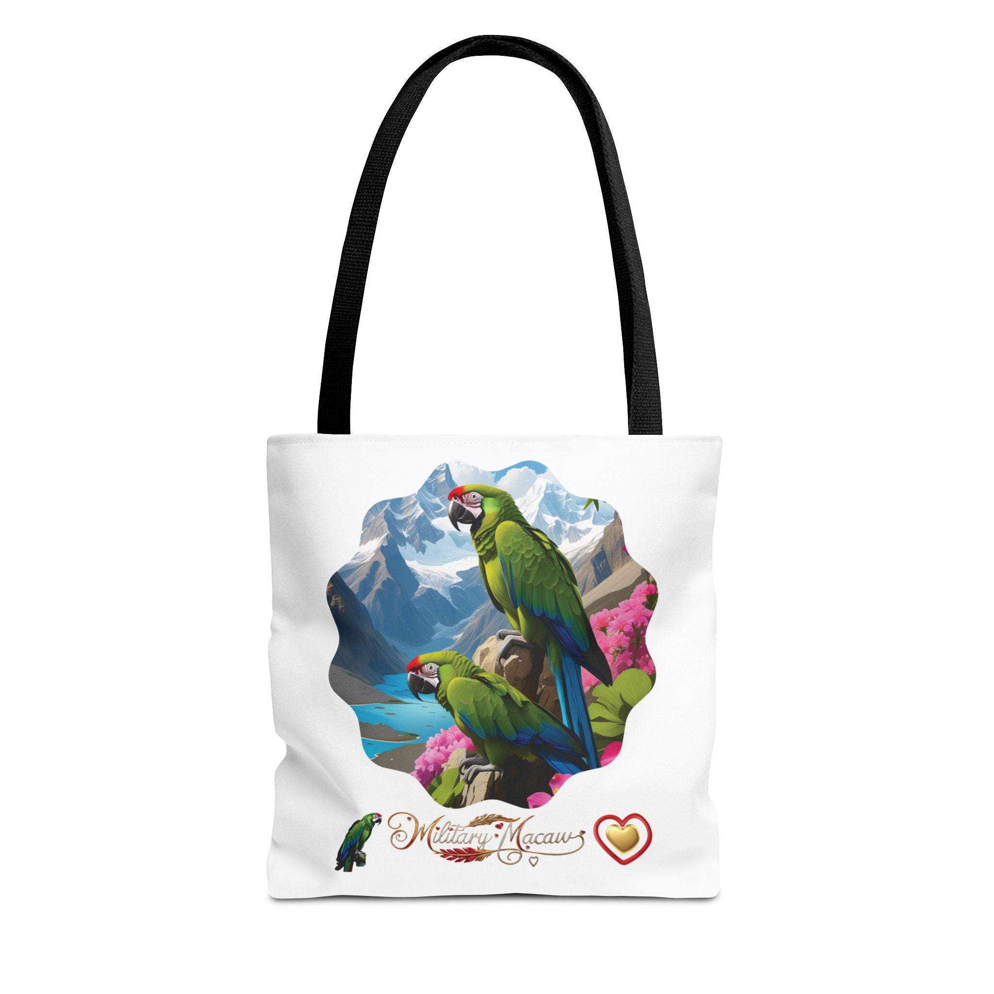 Military Macaw Mountain Tote Bag