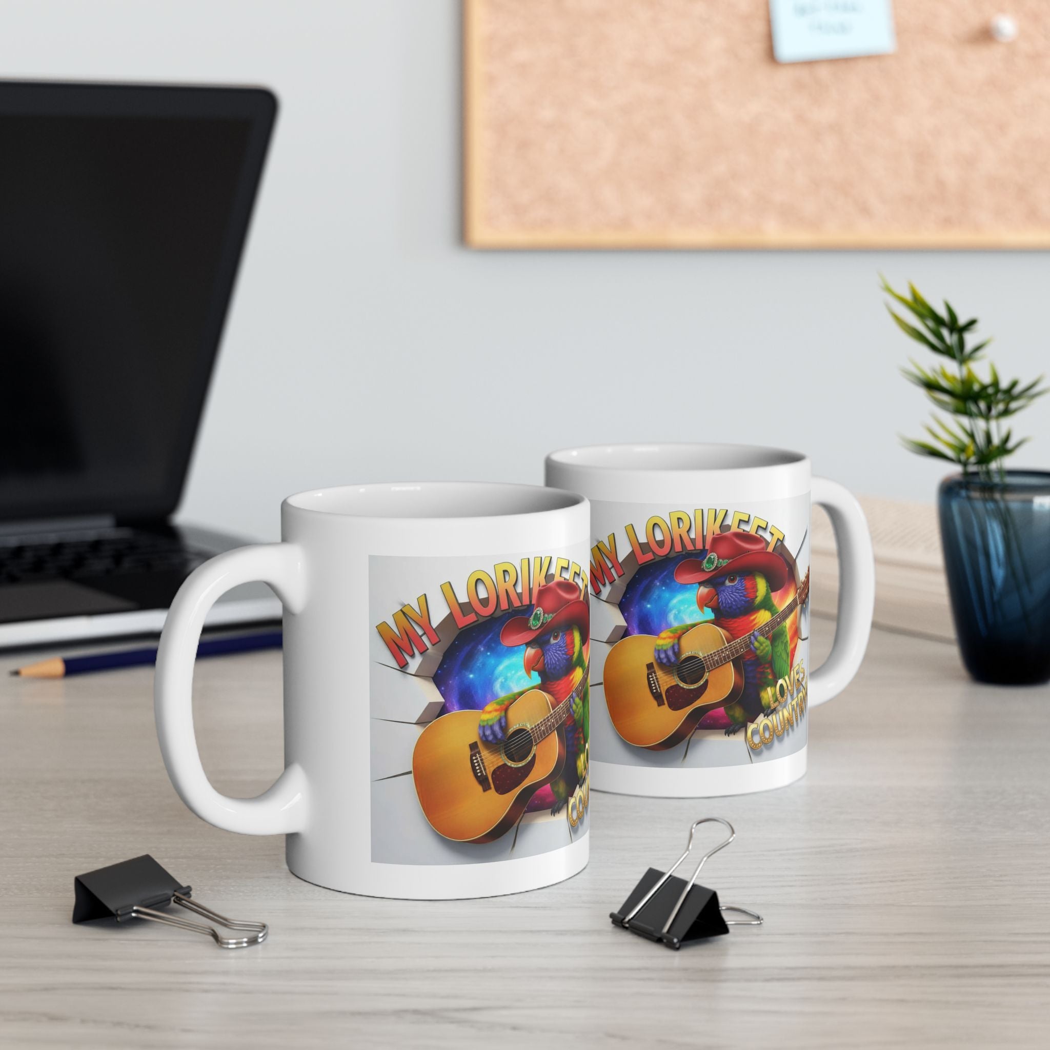 My Lorikeet Loves Country Mug