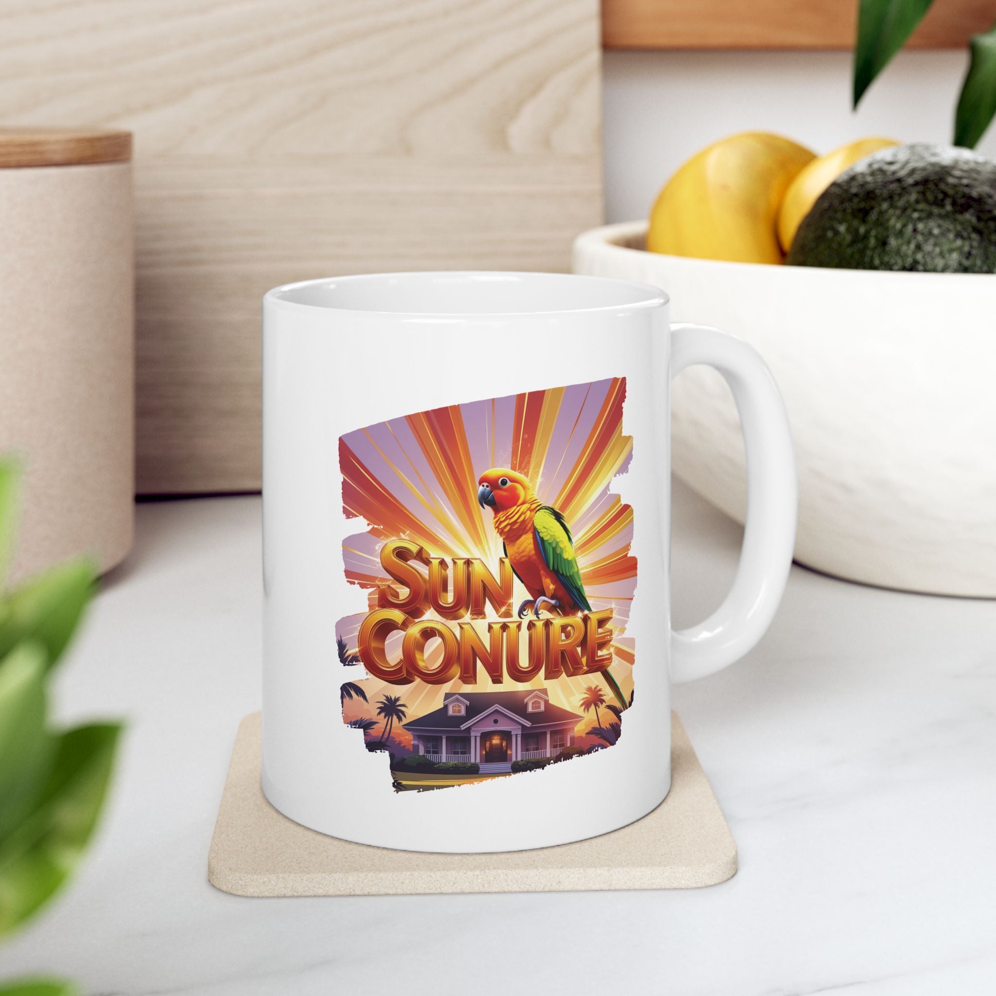 Sun Conure Mug
