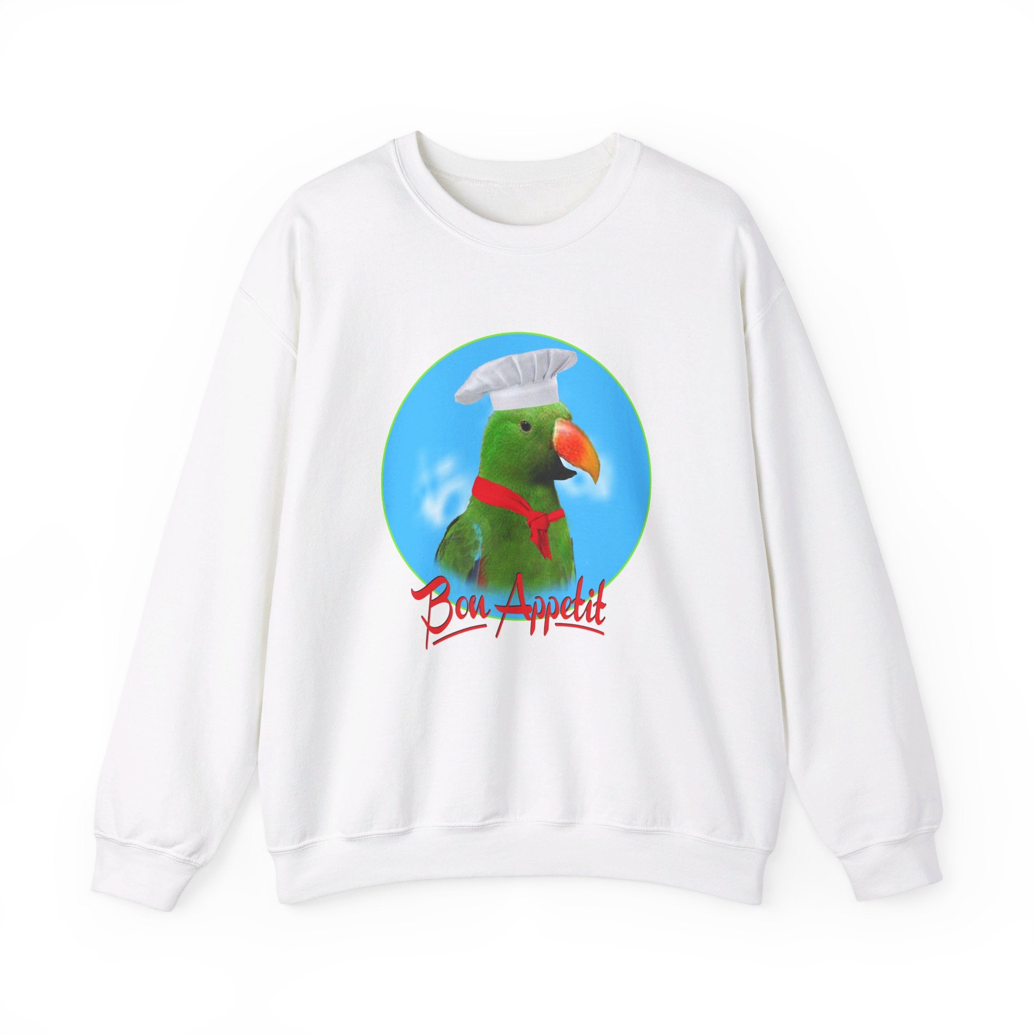 Bon Appetit Green Eclectus Sweatshirt