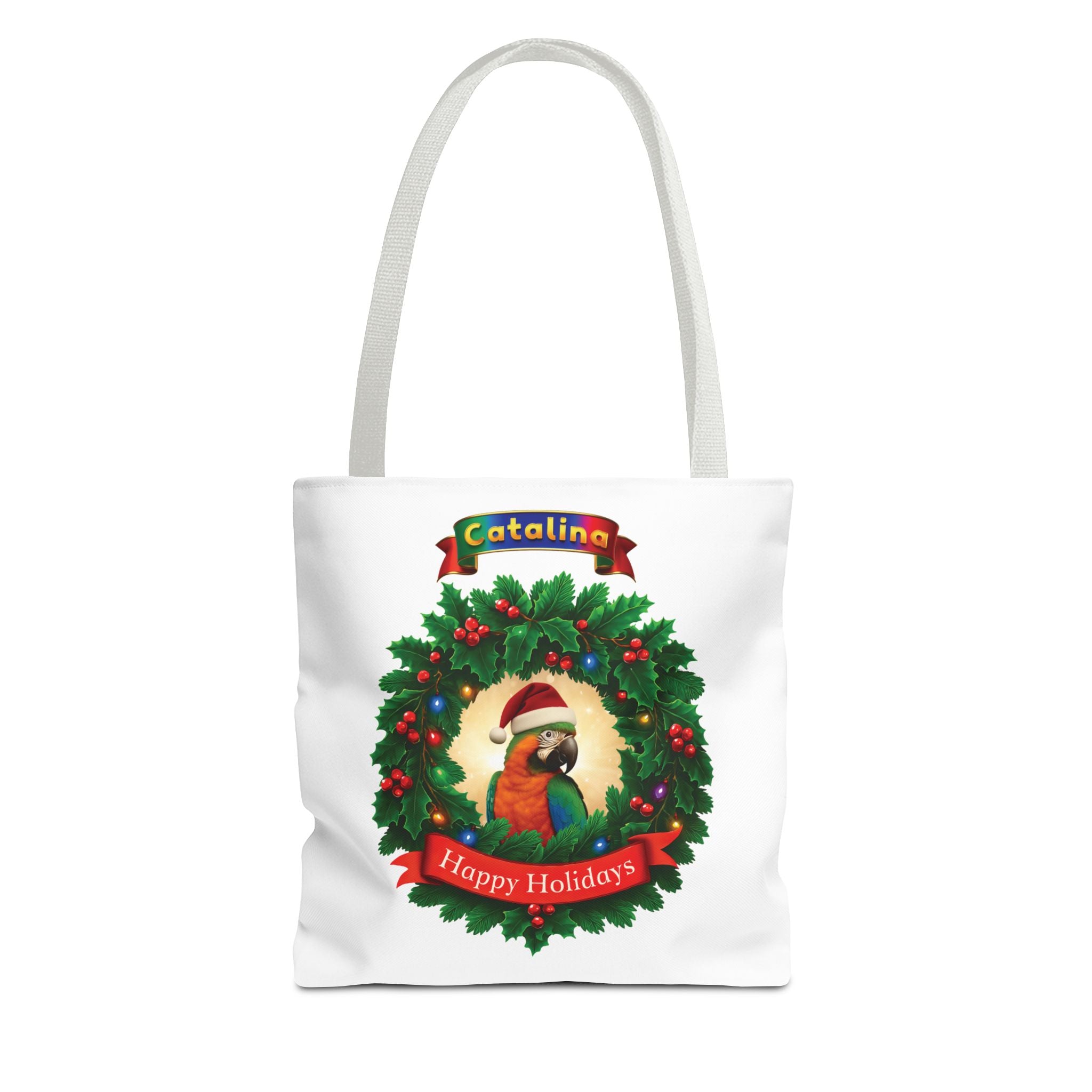 Happy Holidays Catalina Tote Bag