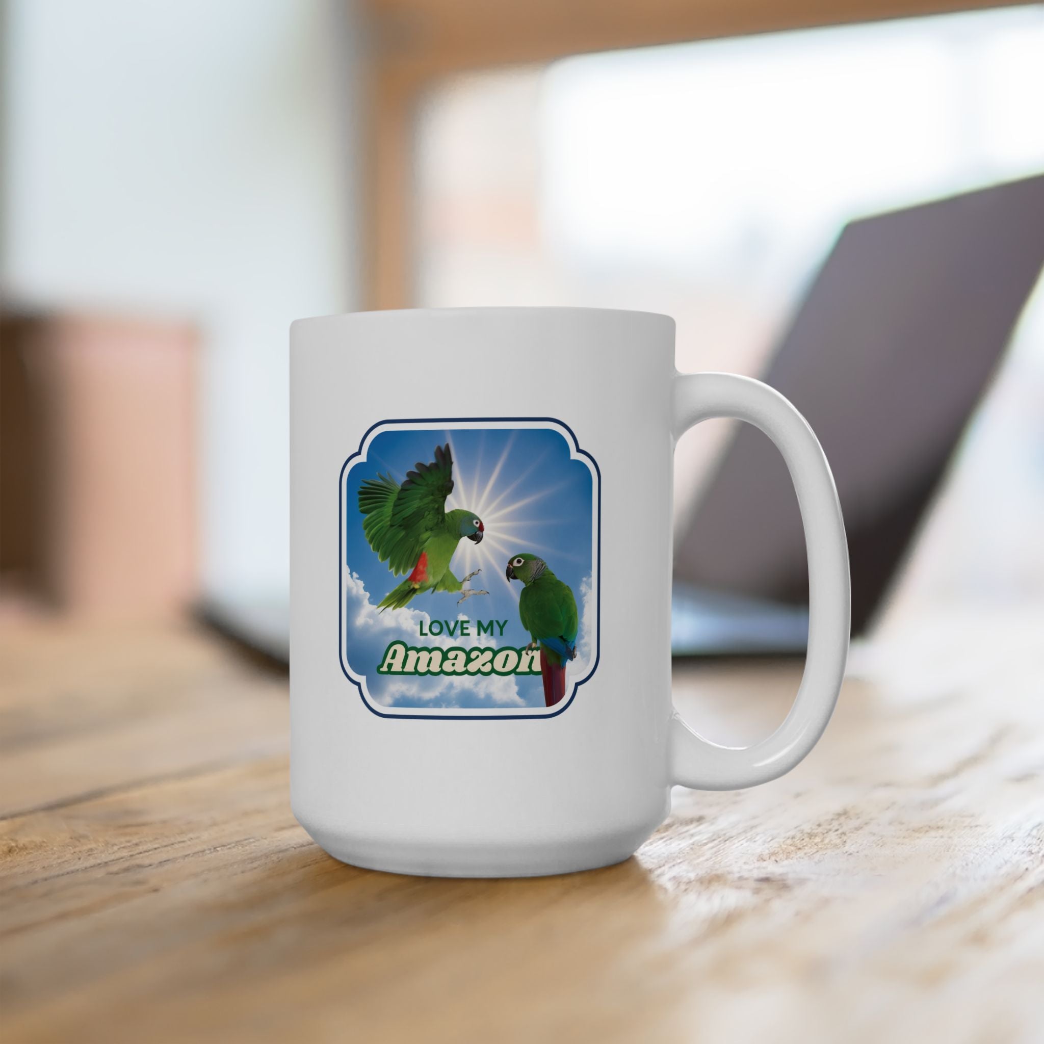 Love My Amazon Flying Mug
