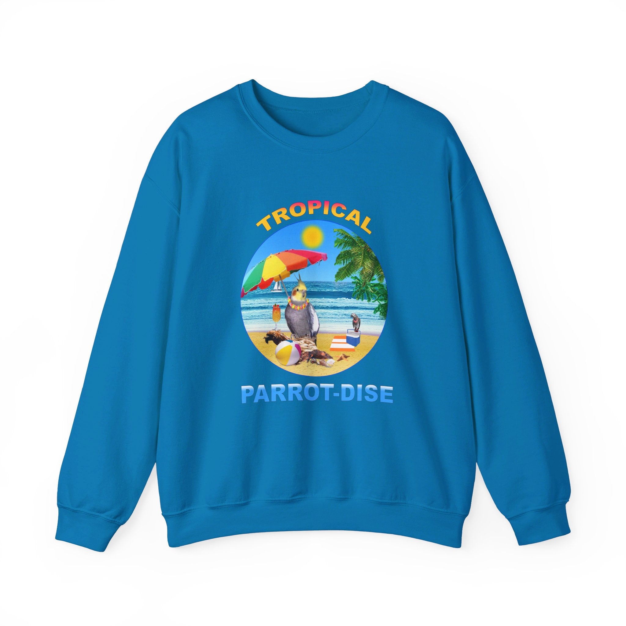 Tropical Parrot-Dise Cockatiel Sweatshirt