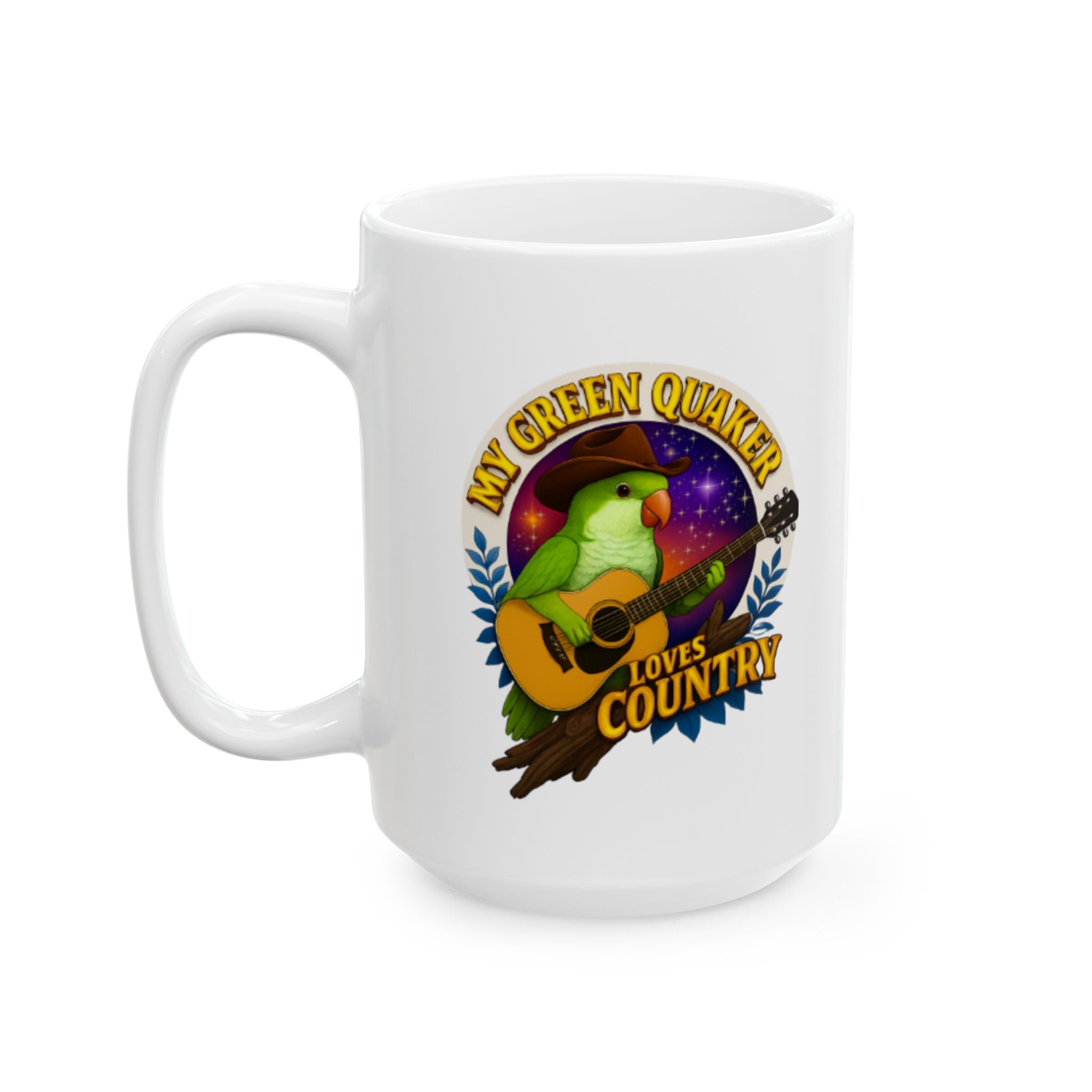 Green Quaker Loves Country Mug