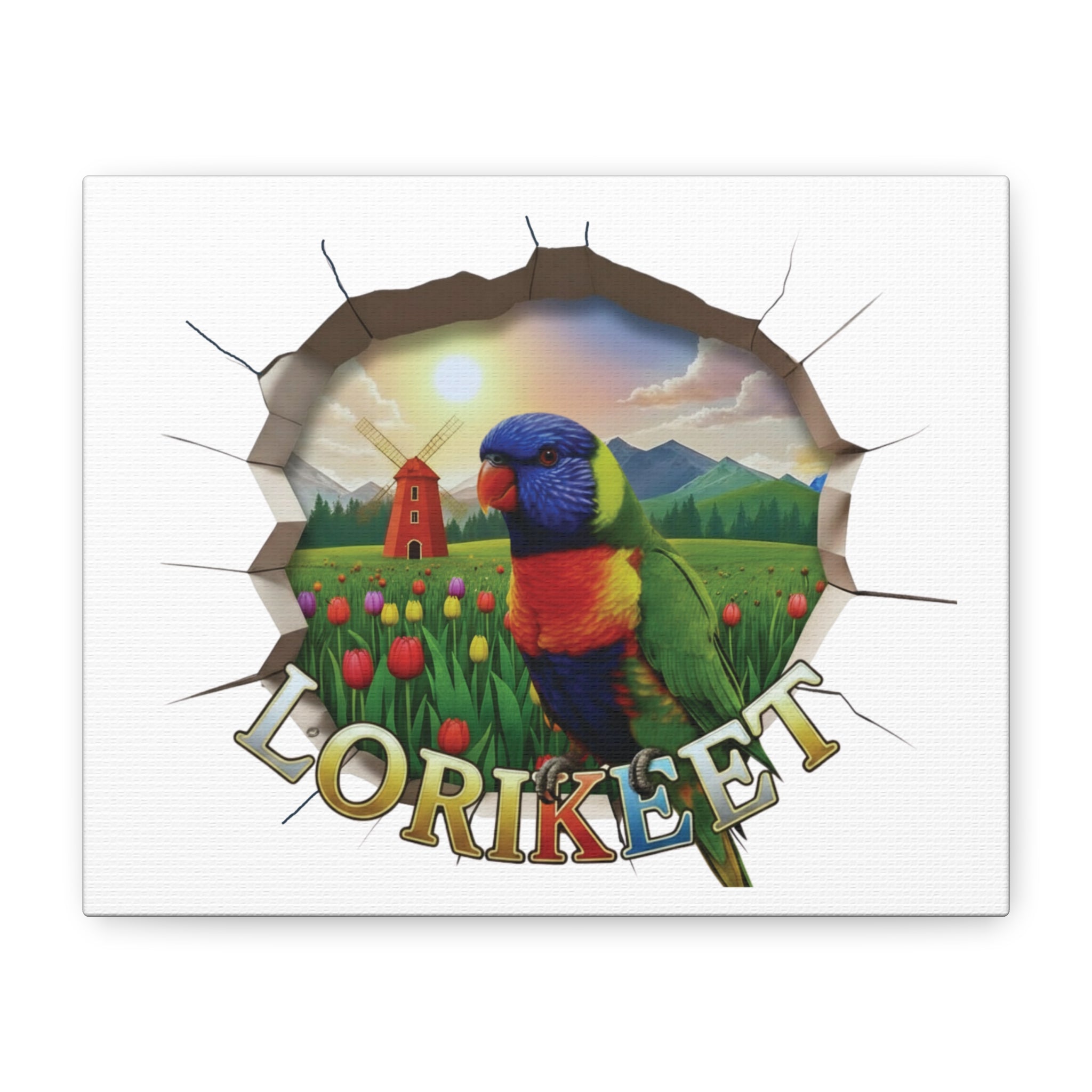 Lorikeet Breakthrough Wall-Hanging
