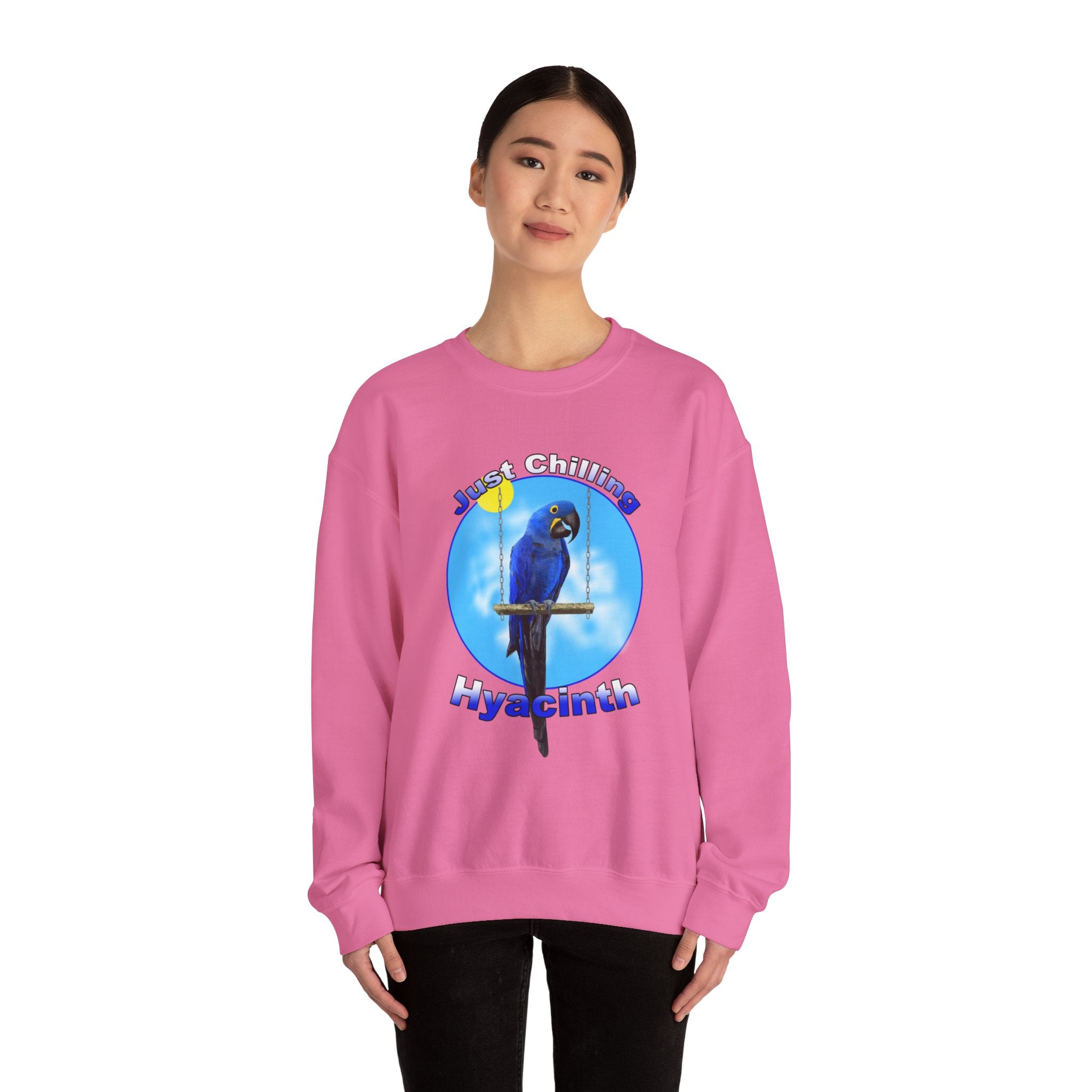 Just Chilling Swing Hyacinth Sweatshirt