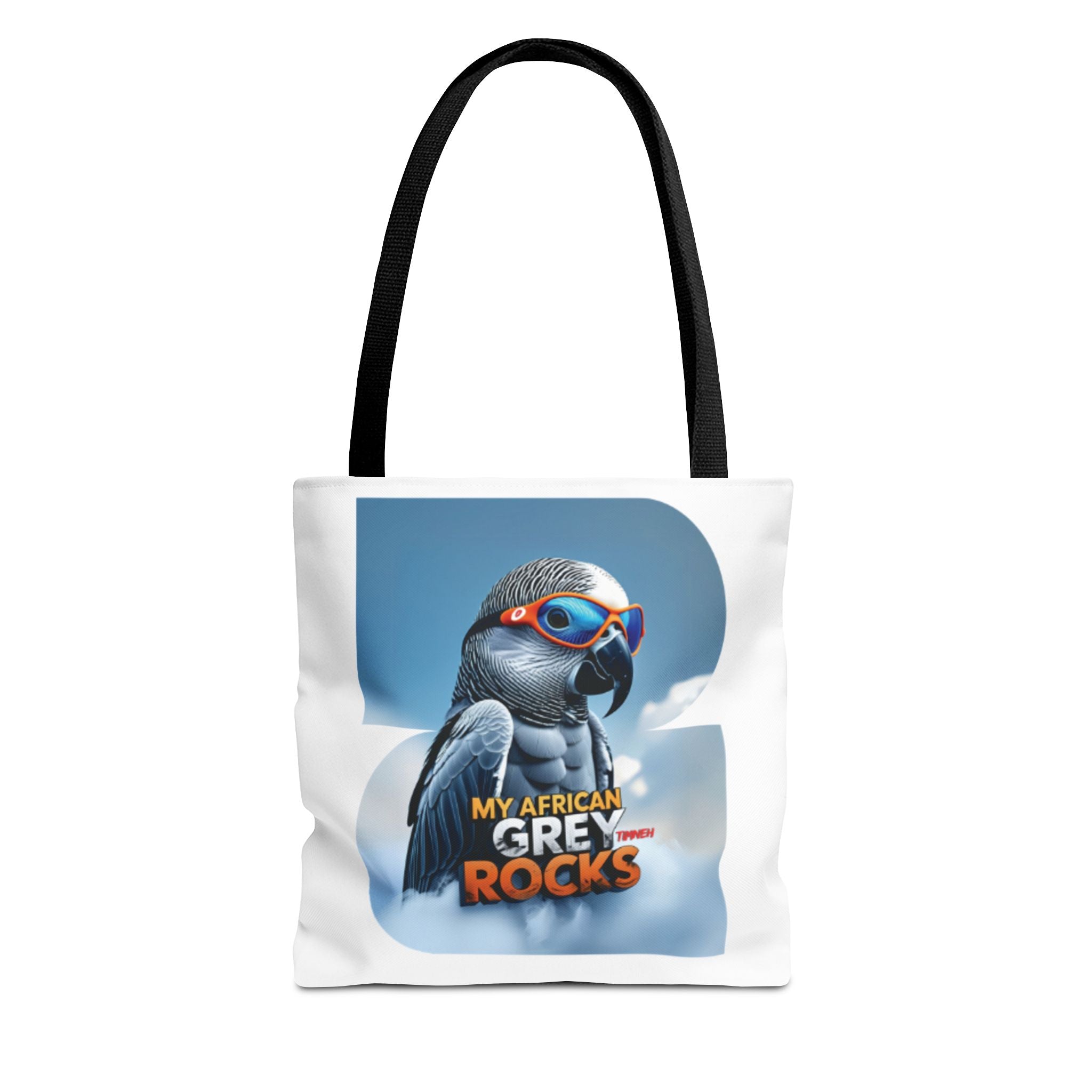African Grey Timneh Rocks Tote Bag