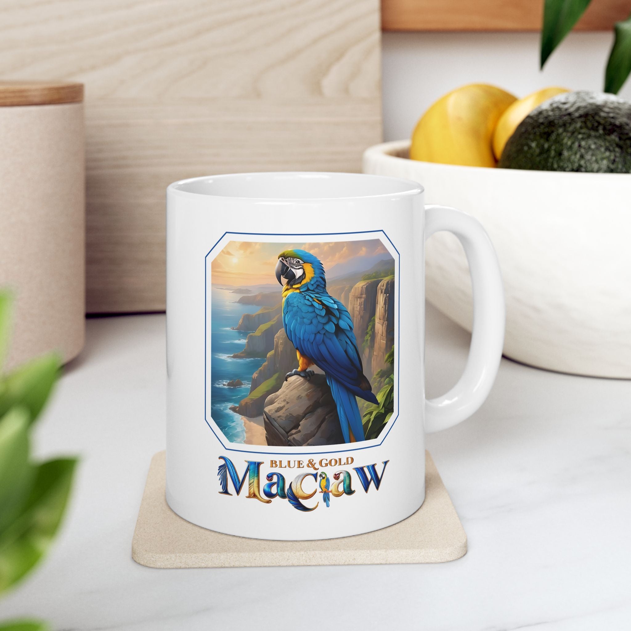 Blue & Gold Macaw Mug