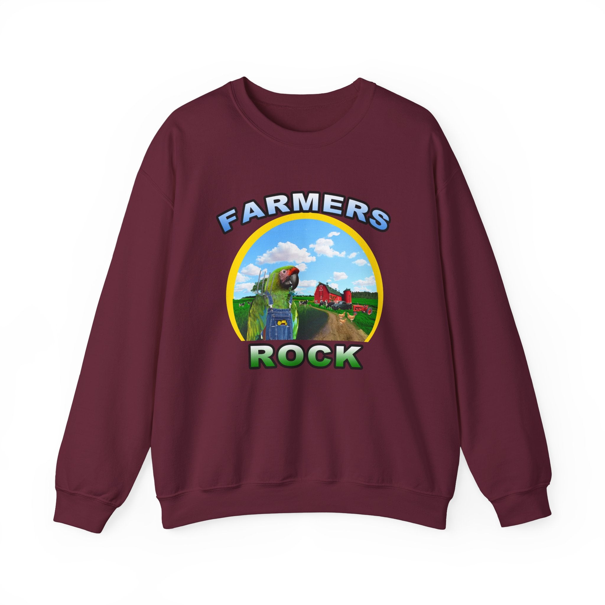 Farmers Rock Military Sweatshirt