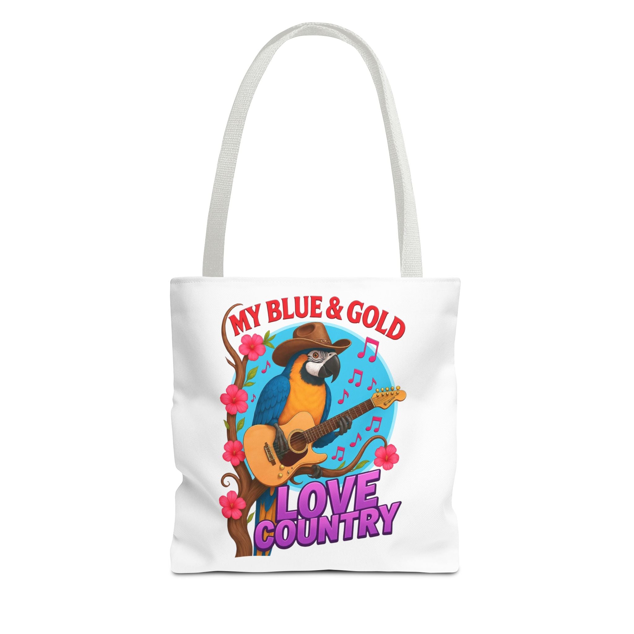 Blue & Gold Macaw Tote Bag