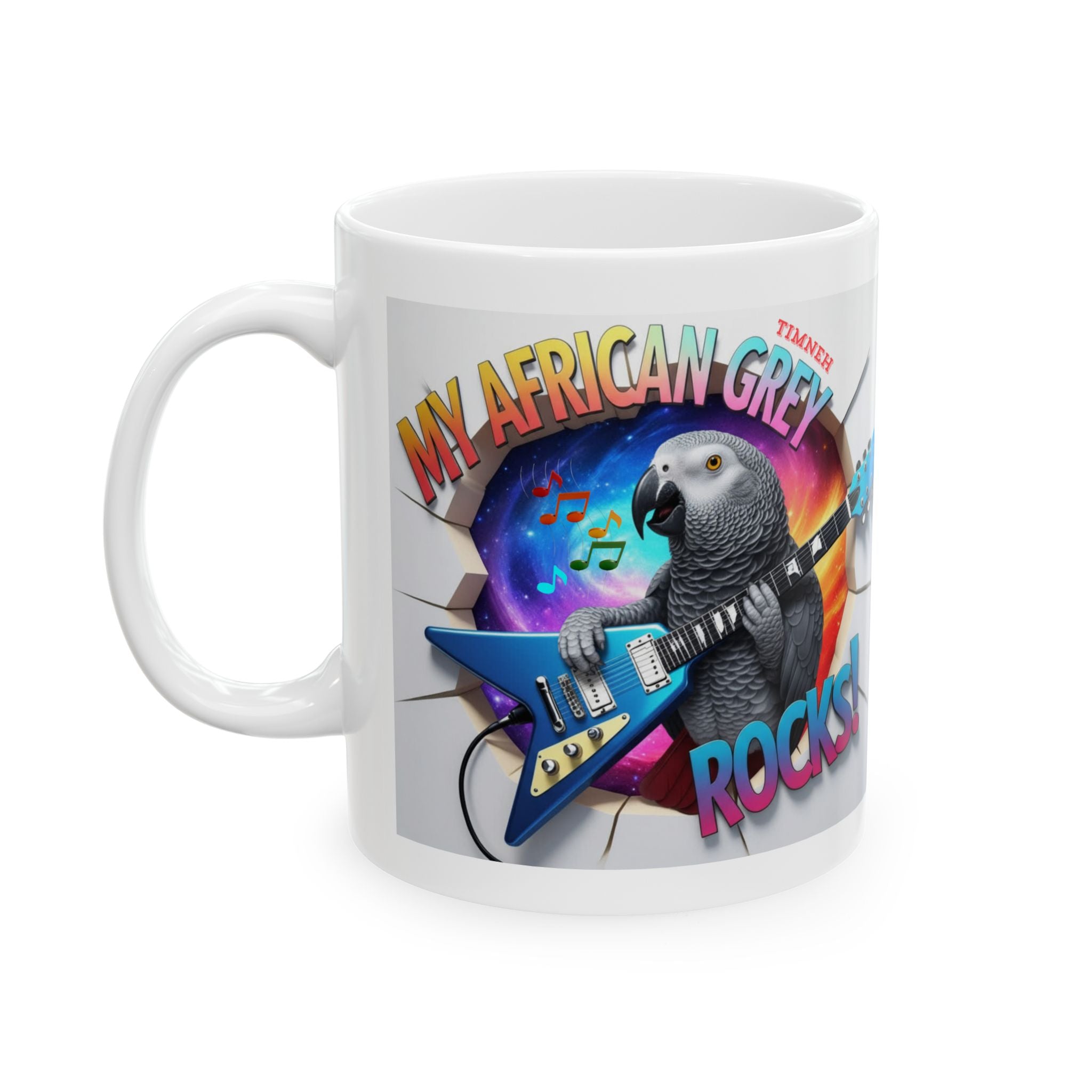 My African Grey Timneh Rocks Mug