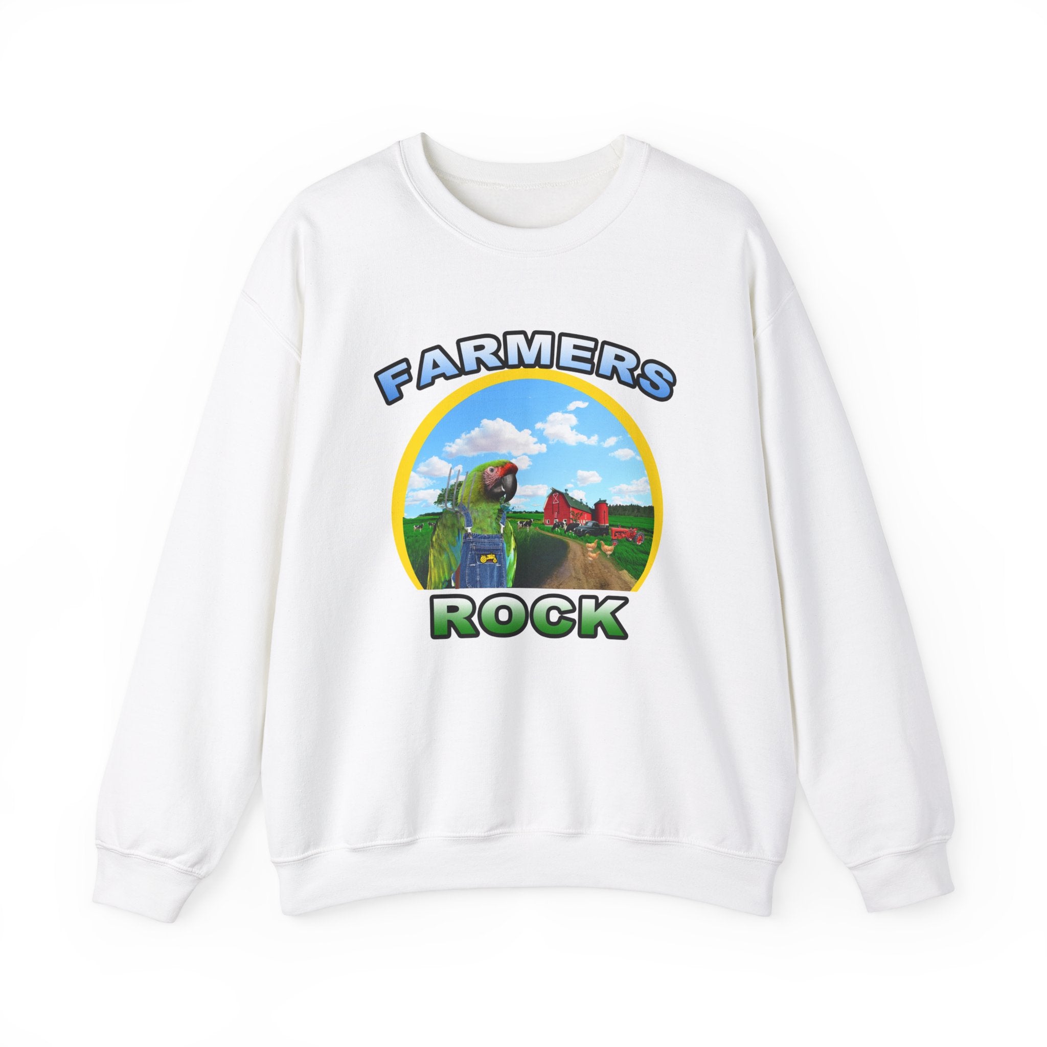 Farmers Rock Military Sweatshirt