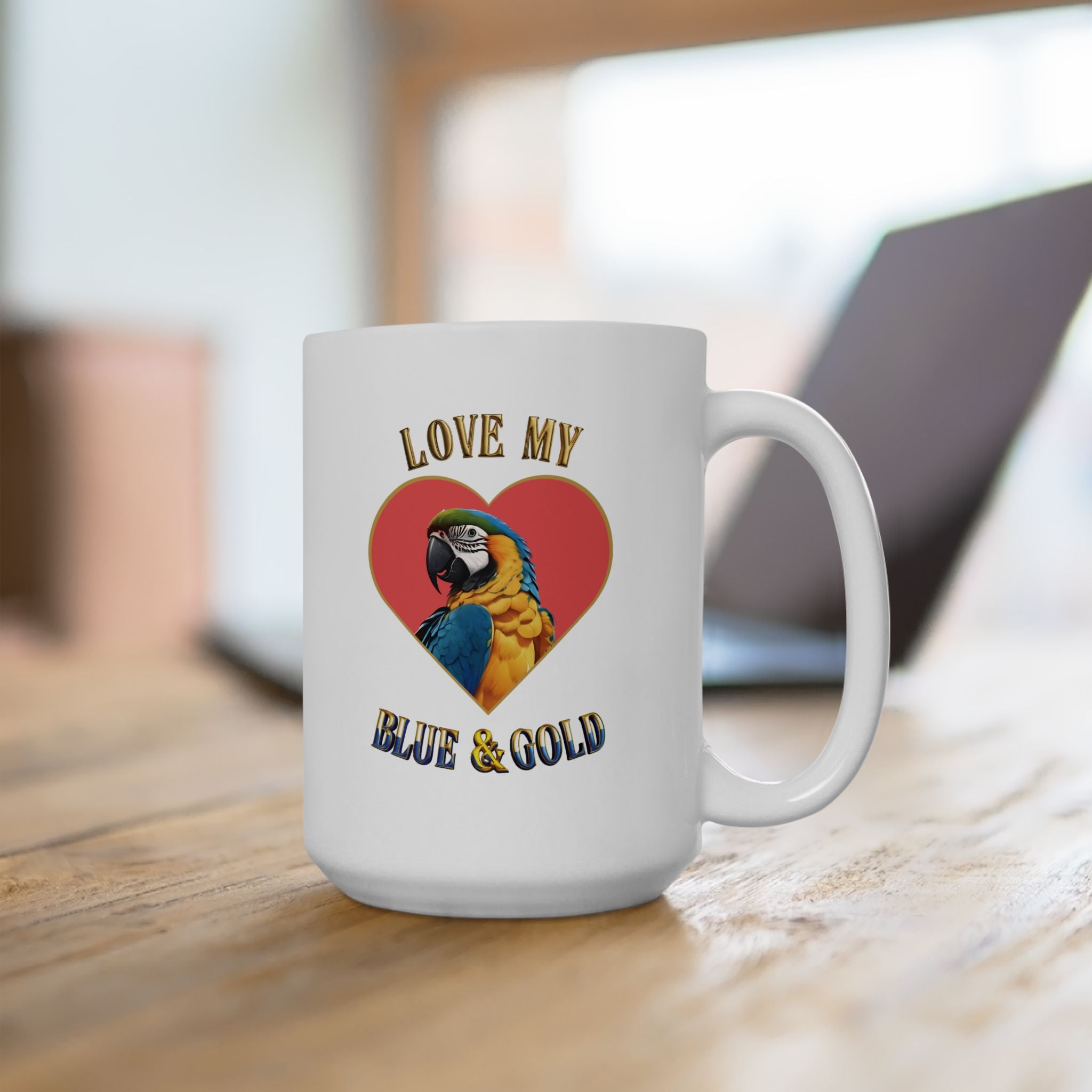 Blue And Gold Macaw Mug