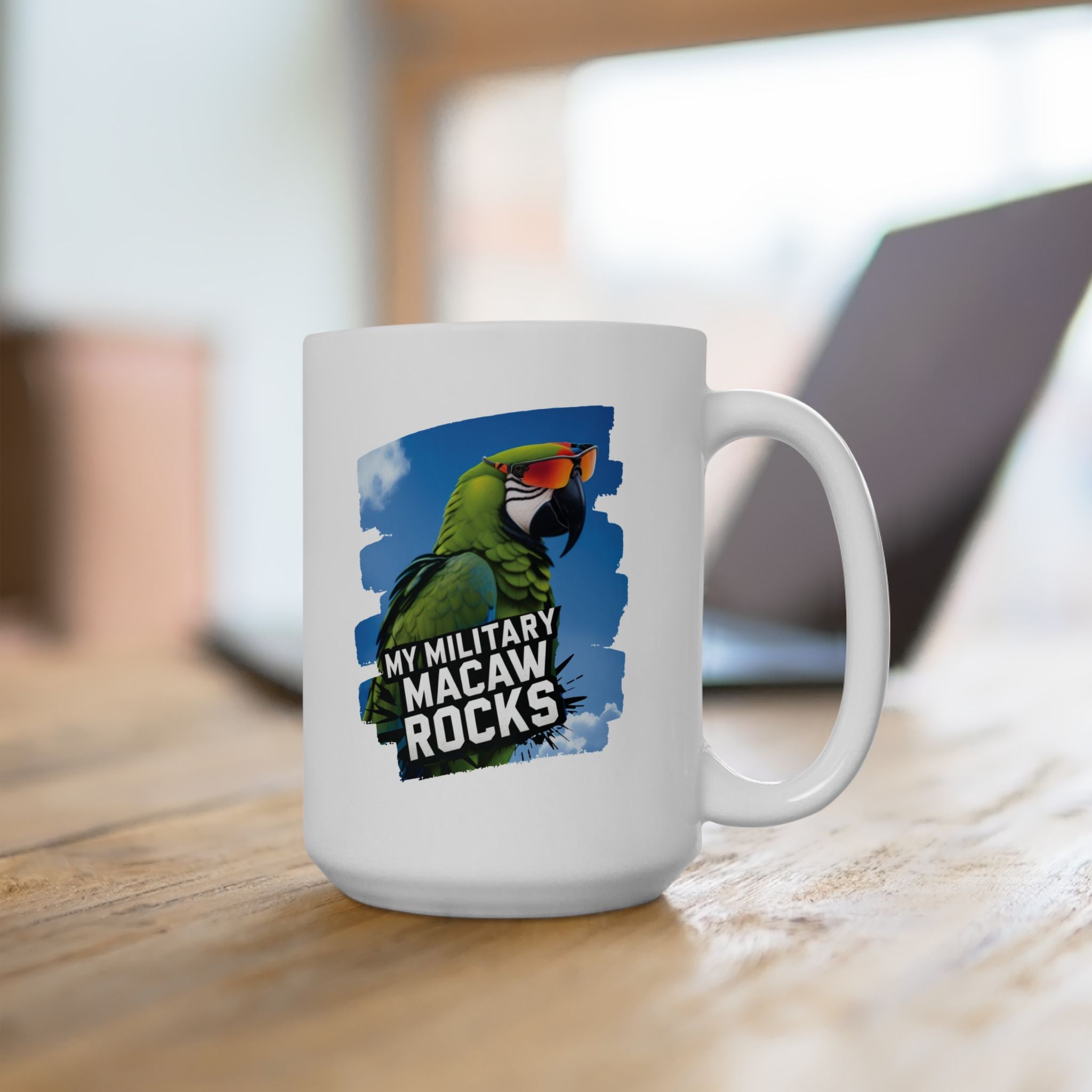 Military Macaw Mug