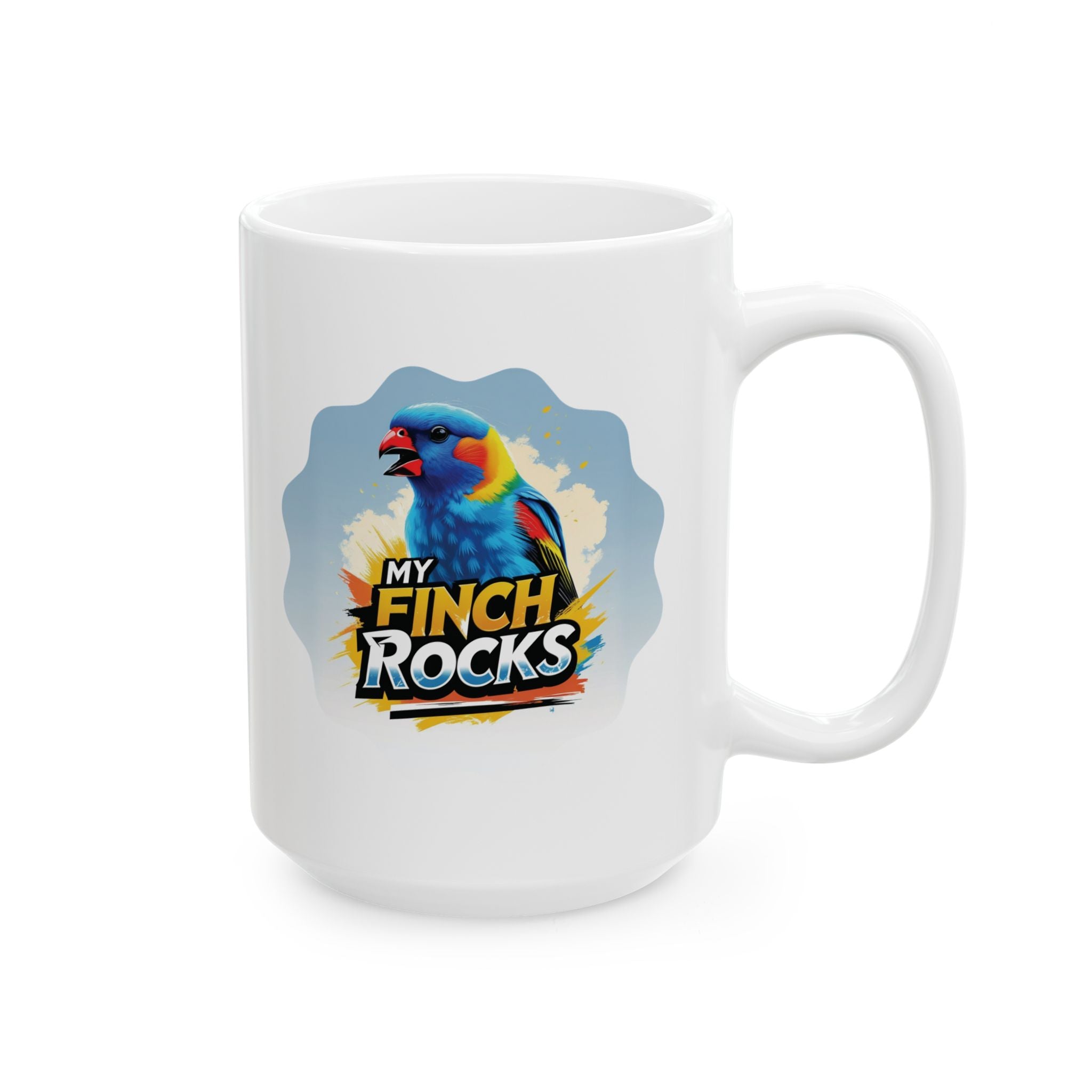 My Finch Rocks Mug