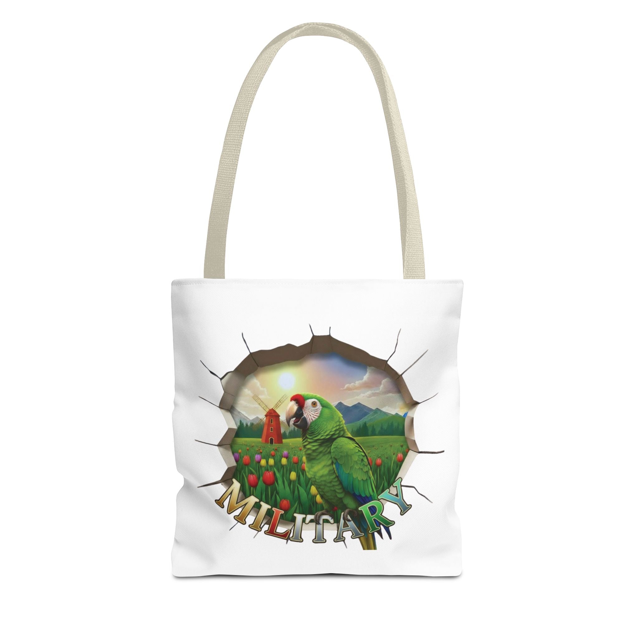 Military Bird Art Tote Bag