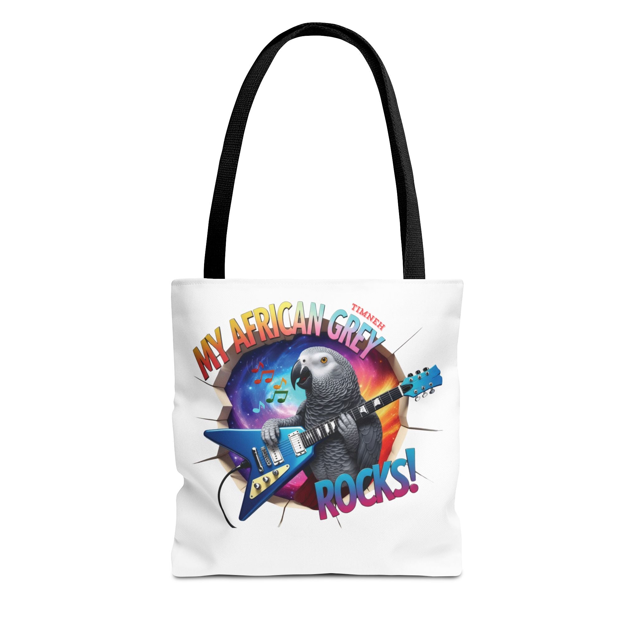 African Grey Timneh Rocks Tote Bag