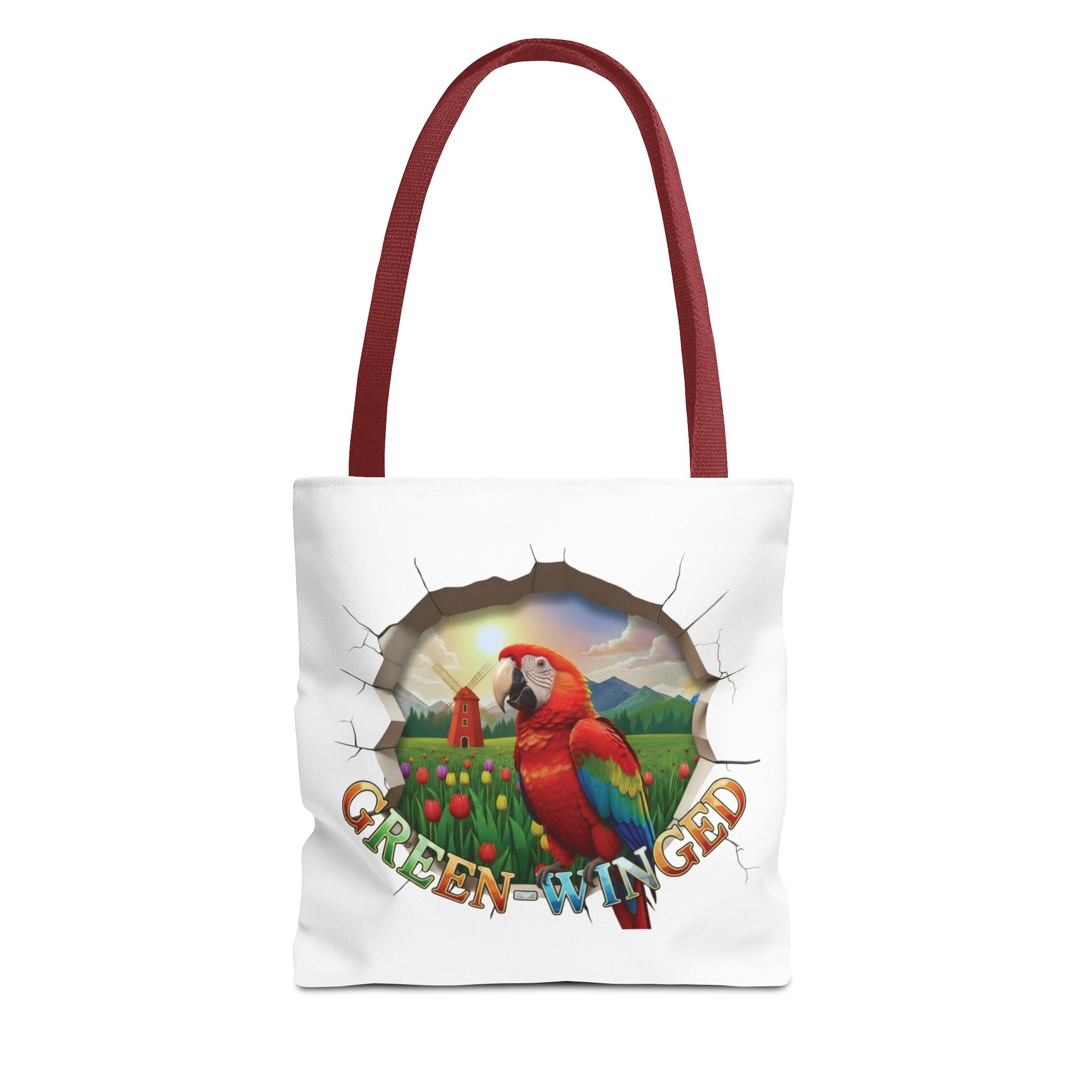 Green-Winged Macaw Breakthrough Tote Bag