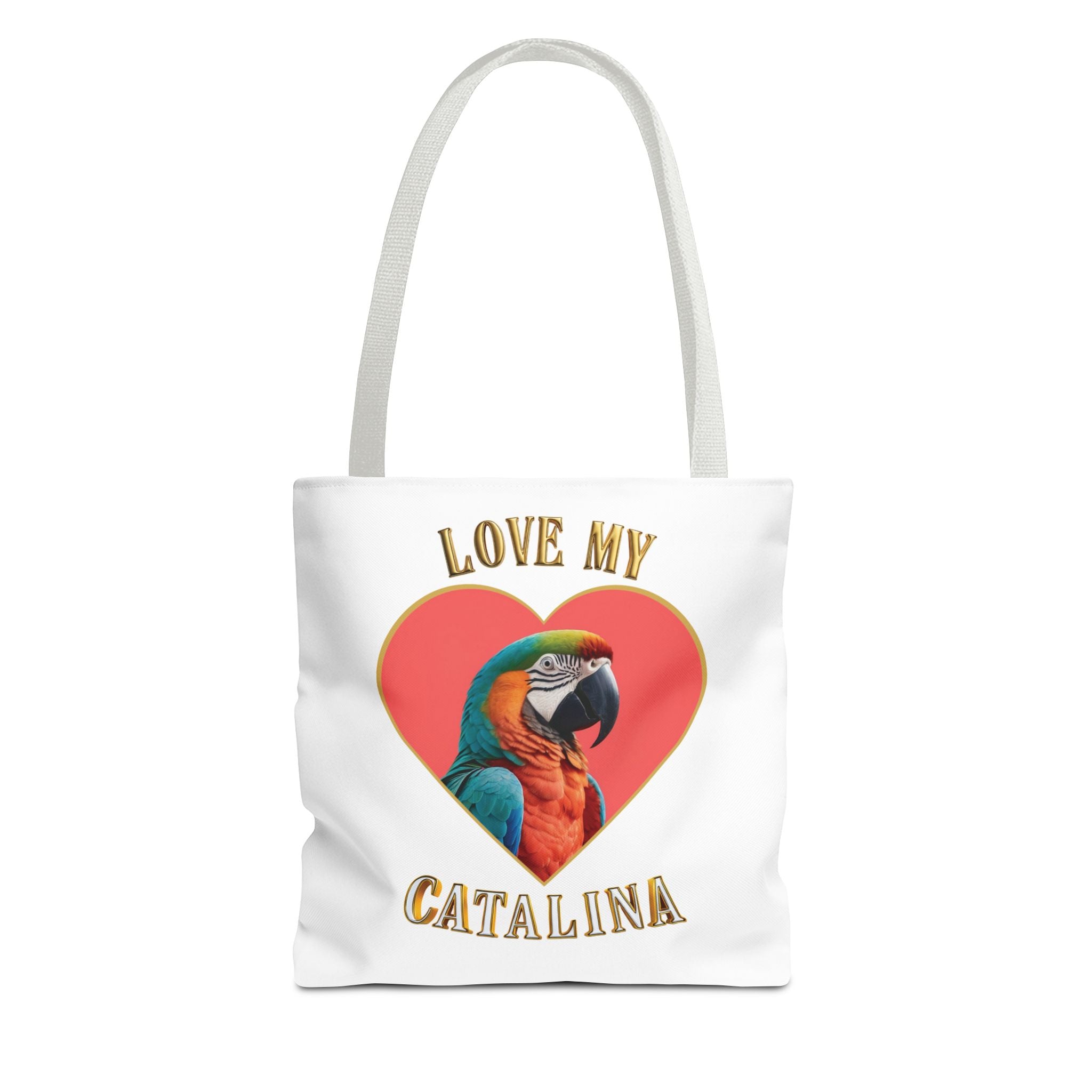 Love My Catalina Macaw Tote Bag