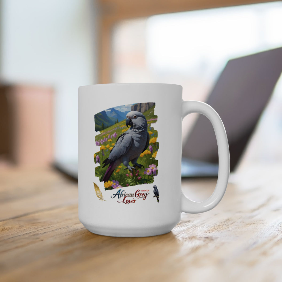 African Grey Timneh Lover Mug