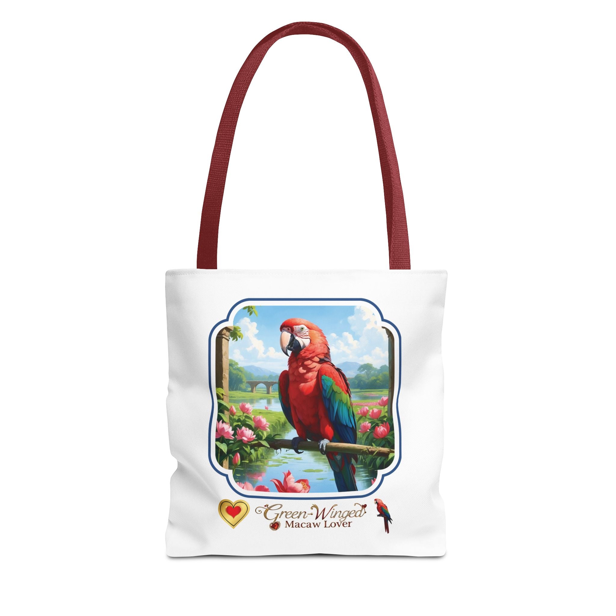 Green Winged Macaw Lover Tote Bag
