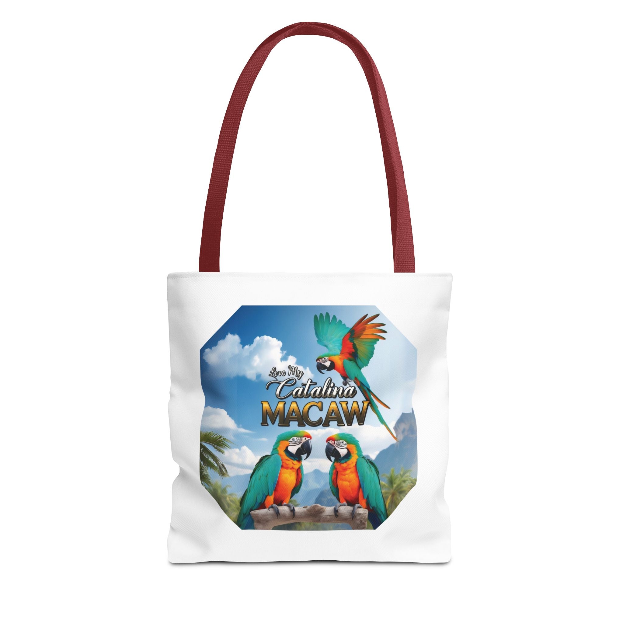 Love My Catalina Macaw Tote Bag