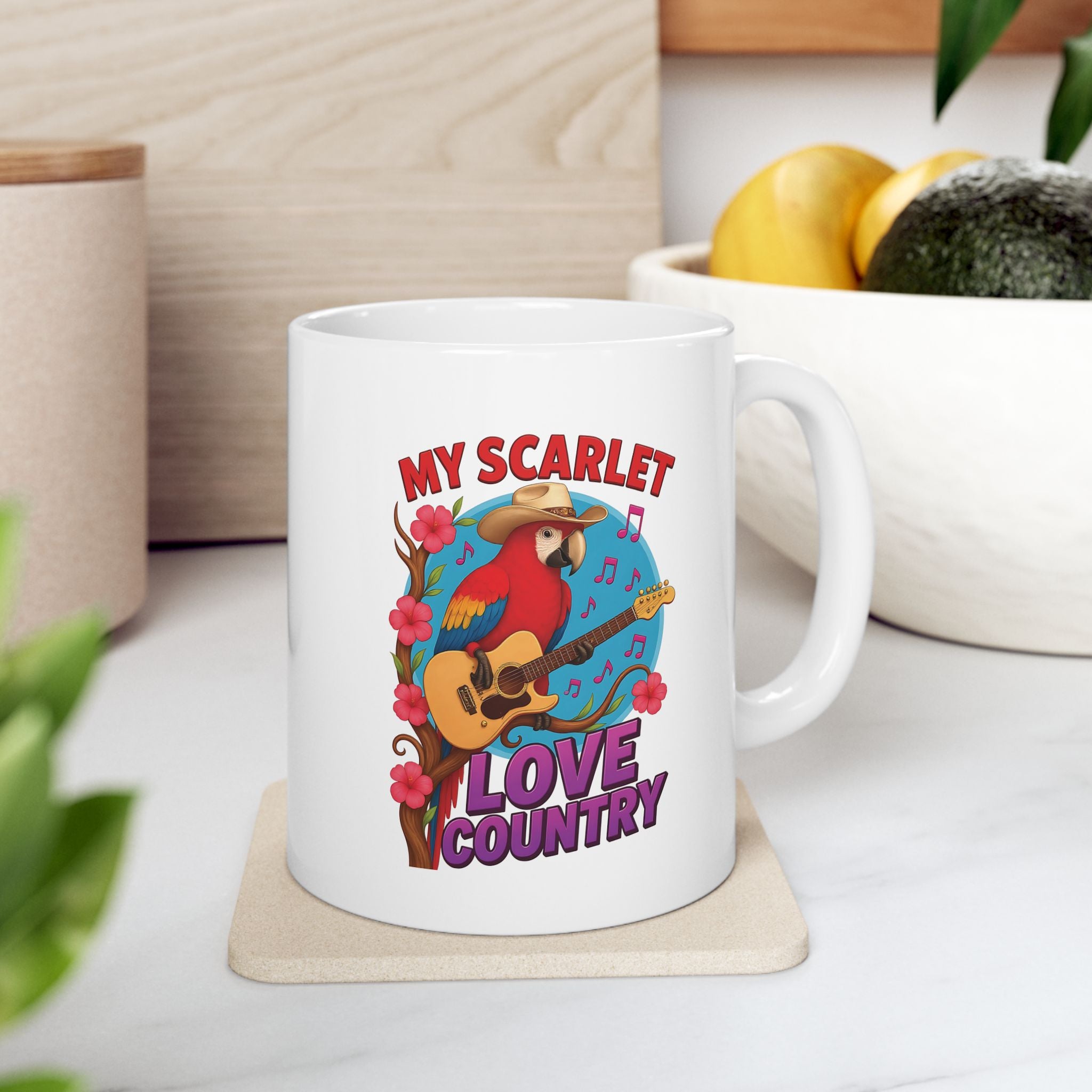 My Scarlet Love Country Mug