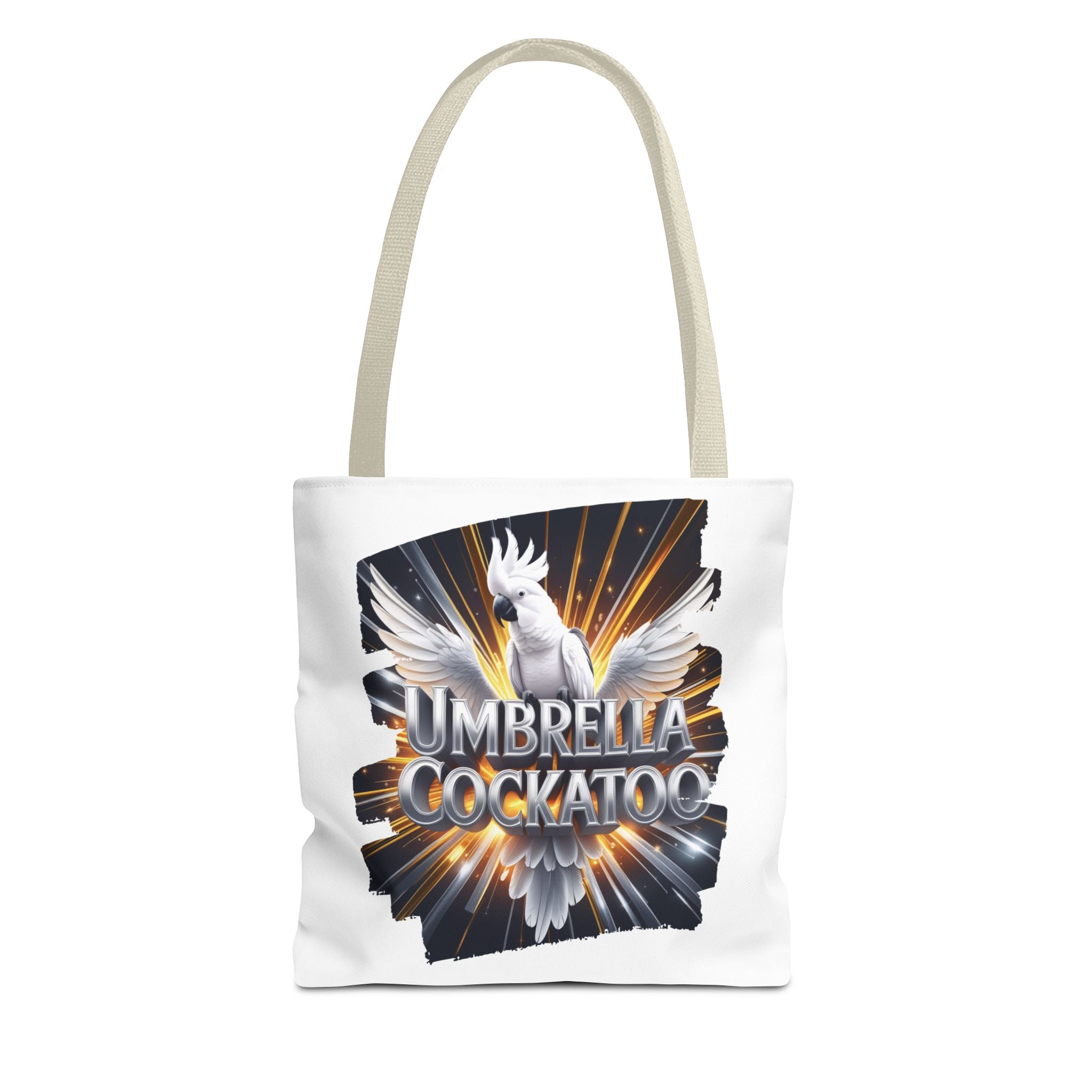 Umbrella Cockatoo Sunburst Tote Bag